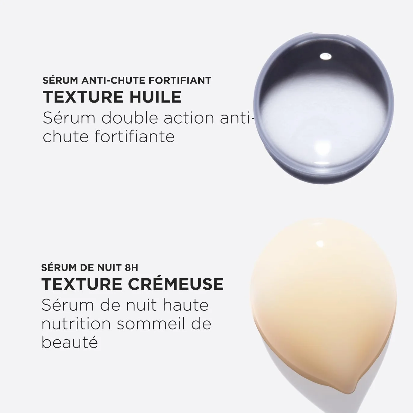 Kérastase Zestaw do pielęgnacji z Genesis Sérum Anti-Chute Fortifiant przeciw wypadaniu włosów i łamaniu włosów (90 ml) i Nutritive 8H Magic Night Serum (30 ml) dla większego połysku i gładkości