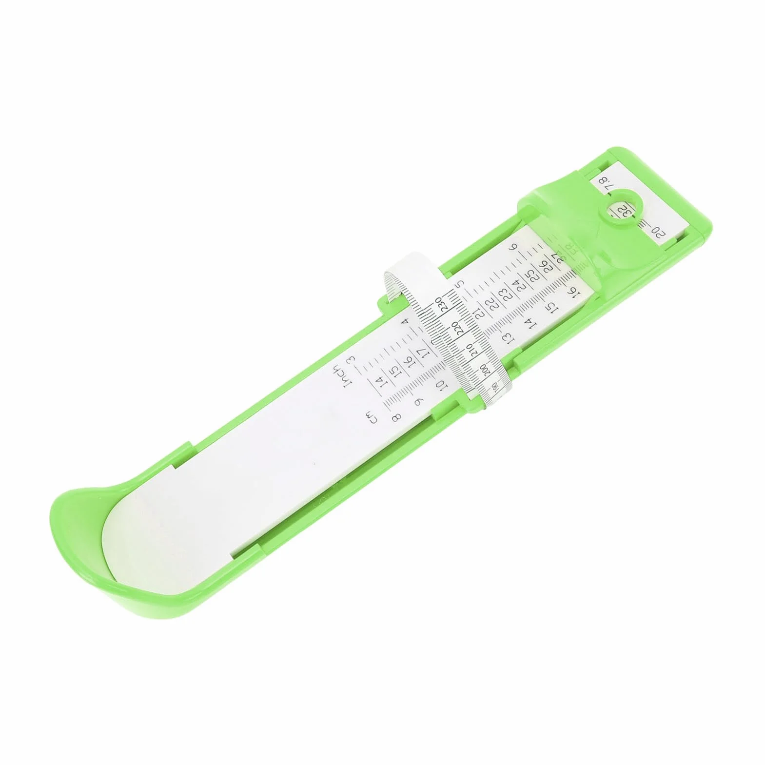 Urządzenie do Pomiaru Stóp, Dokładny Lekki Sider Butów Stabilności dla Małych Dzieci w Domu (GREEN)