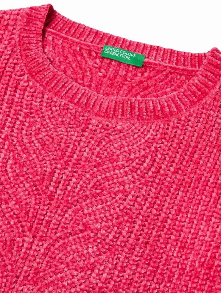 United Colors of Benetton Koszulka G/C, M/L, Fioletowy, 130