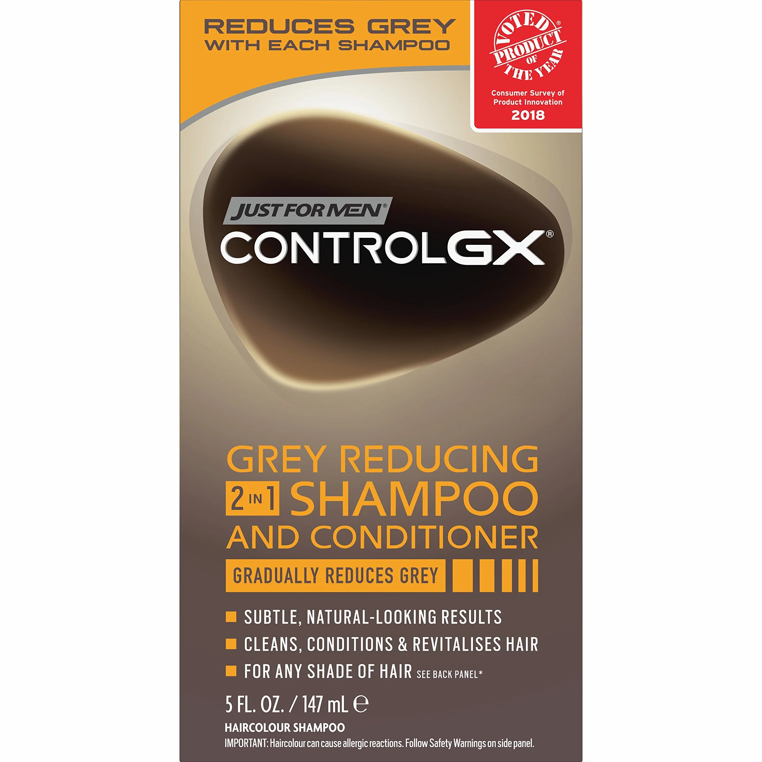 Just for Men Control GX szampon i odżywka 2 w 1, 3 szt.