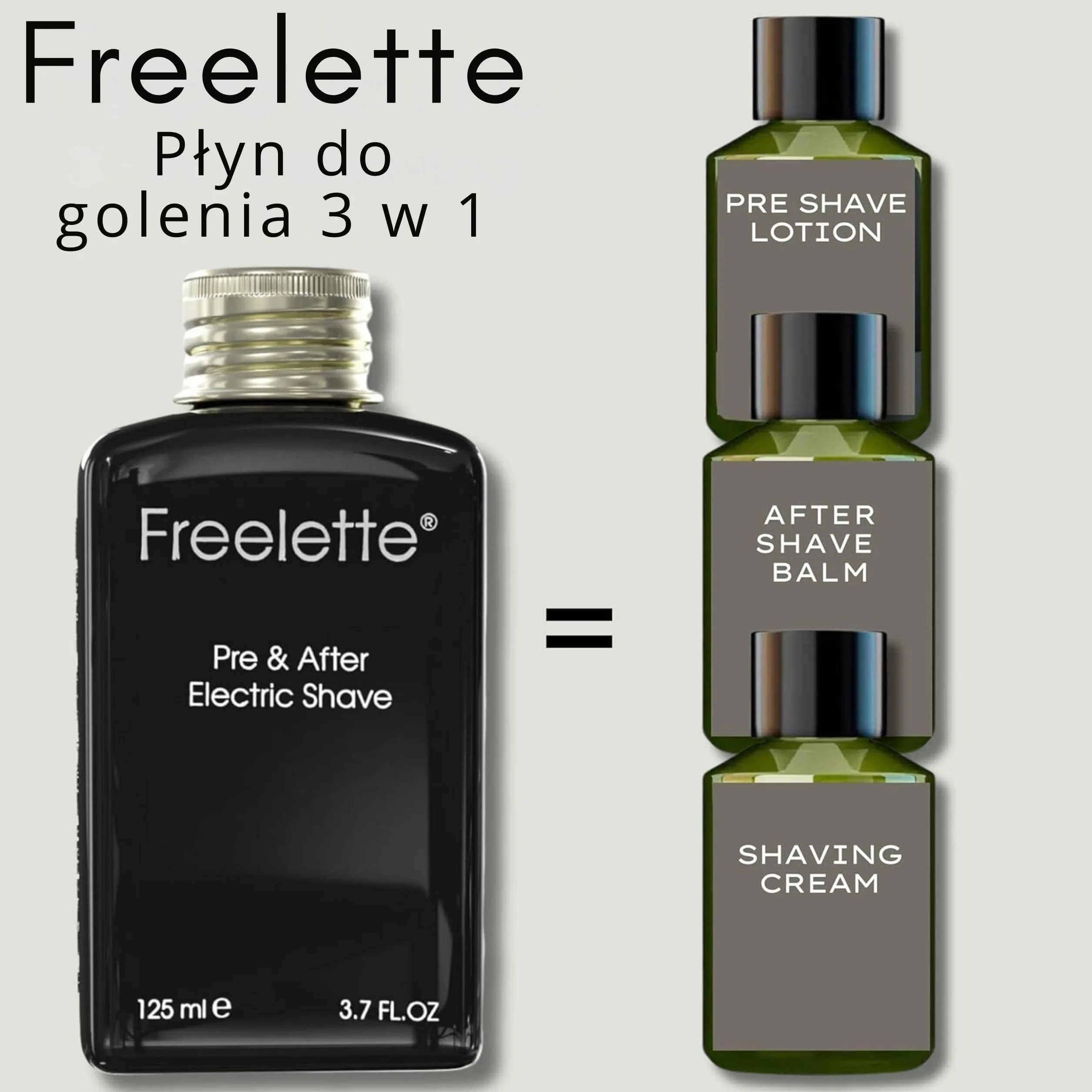 Freelette Elektryczny żel do golenia 125 ml Lemongrass