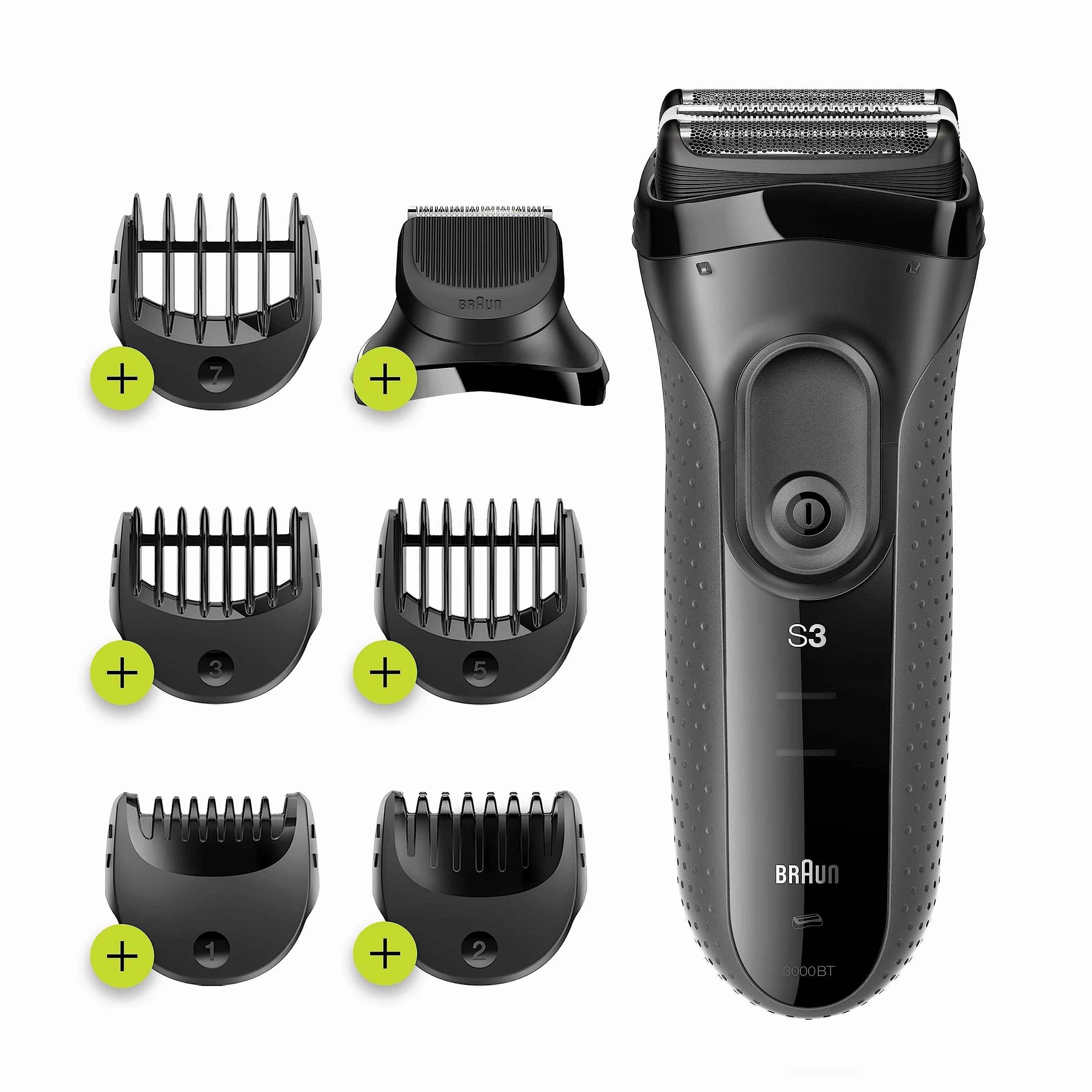 Braun Series 3 Golarka Elektryczna 3 w 1 Czarny Szary