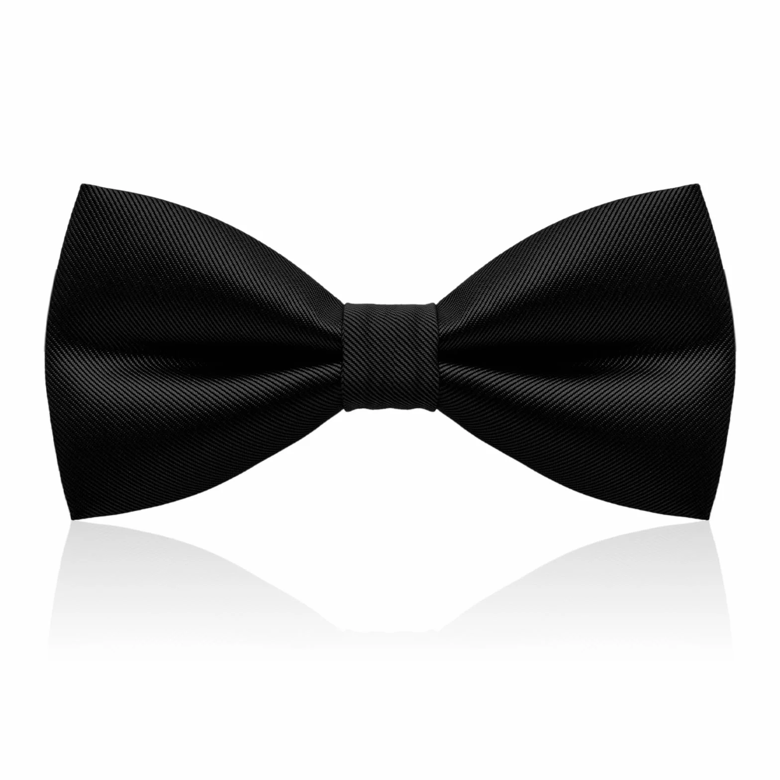 Muszka w stylu Pre Tie klasyczna męska muszka na formalne przyjęcia weselne, solidna muszka do smokingu w stylu vintage, dla dorosłych i dzieci