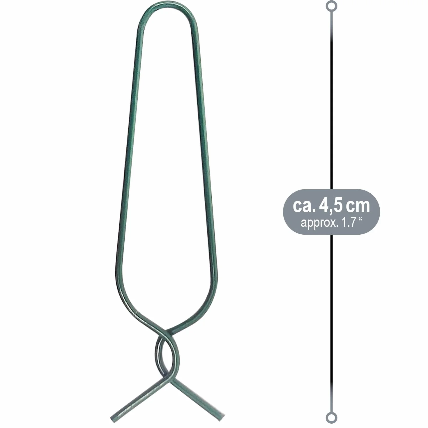 COM-FOUR® 150x haczyki do ozdób choinkowych - wieszaki na bombki choinkowe - szybkie wieszaki do ozdób choinkowych - haczyki metalowe wielokrotnego uzytku - zawieszki w ksztalcie bombek