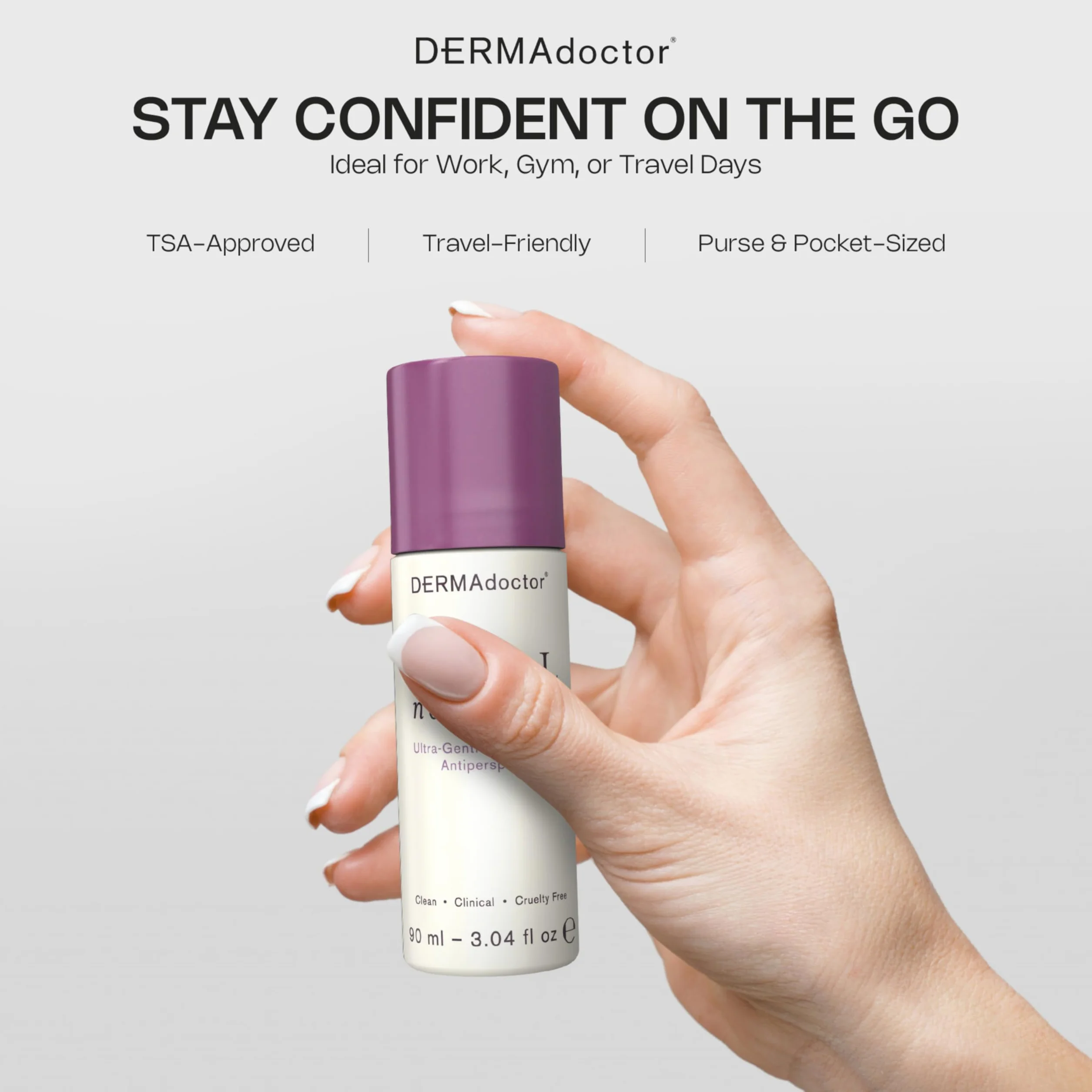 DERMAdoctor Total NonScents ultra-delikatny antiperspirant by DERMAdoctor