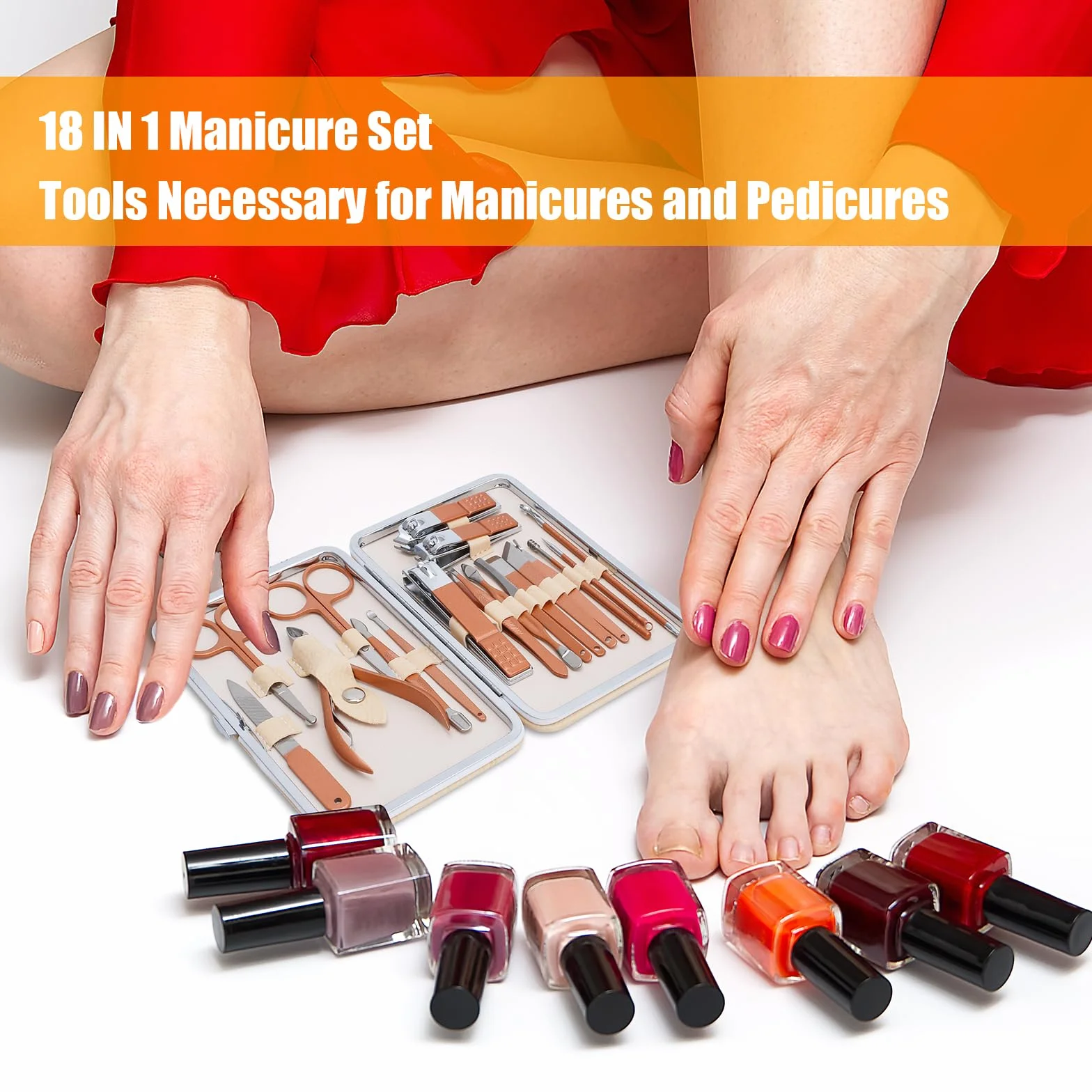 Zestaw do manicure - zestaw do paznokci dla mężczyzn - zestaw obcinaczy do paznokci ze stali nierdzewnej - profesjonalny zestaw do pedicure pielęgnacja stóp - akcesoria do pielęgnacji paznokci stóp i