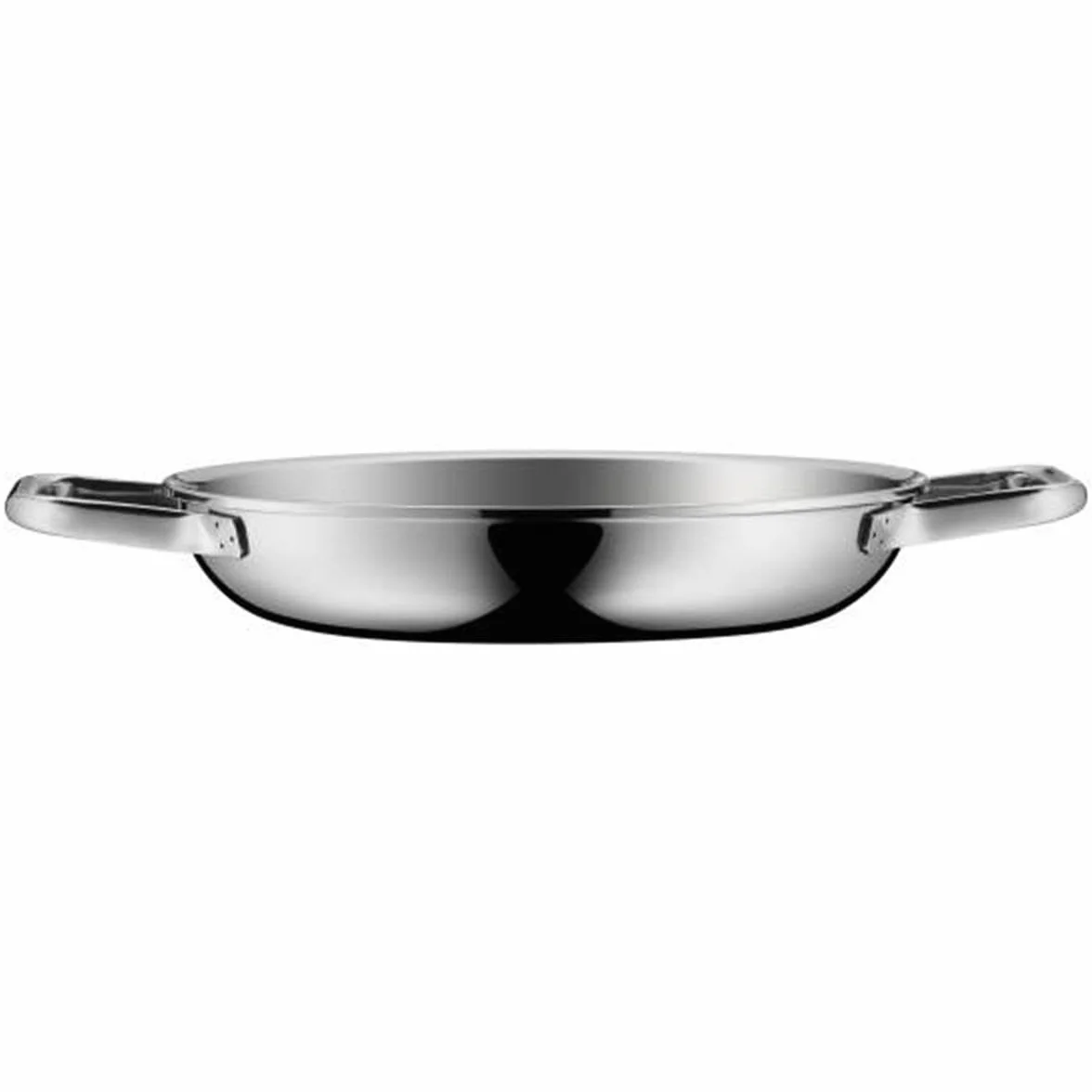 WMF Profi Resist patelnia do serwowania/smażenia 24 cm, indukcyjna, wielowarstwowa powłoka, struktura plastra miodu, uchwyt ze stali nierdzewnej, nadaje się do piekarnika