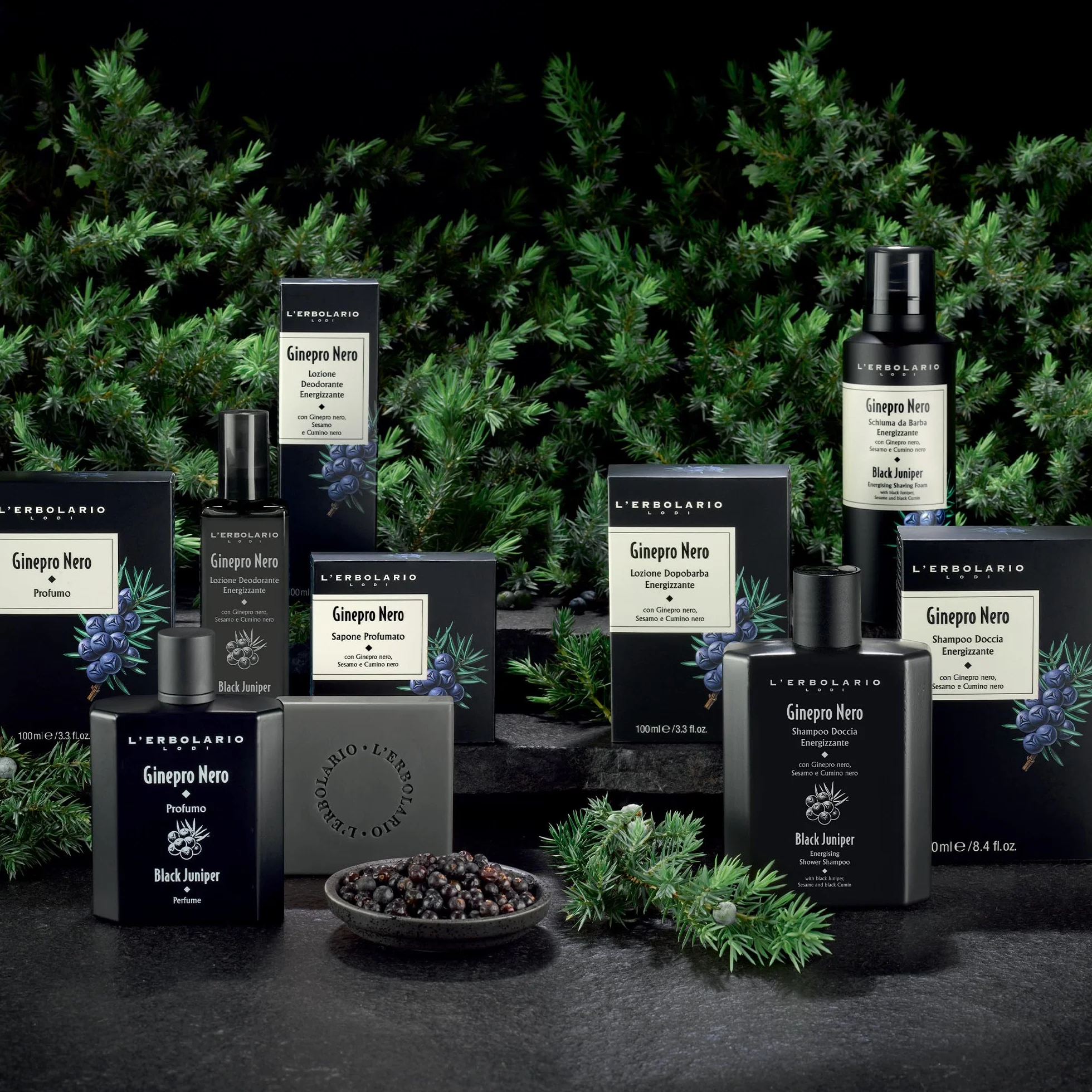 LERBOLARIO Enebro Negro Perfume perfumy 100 ml