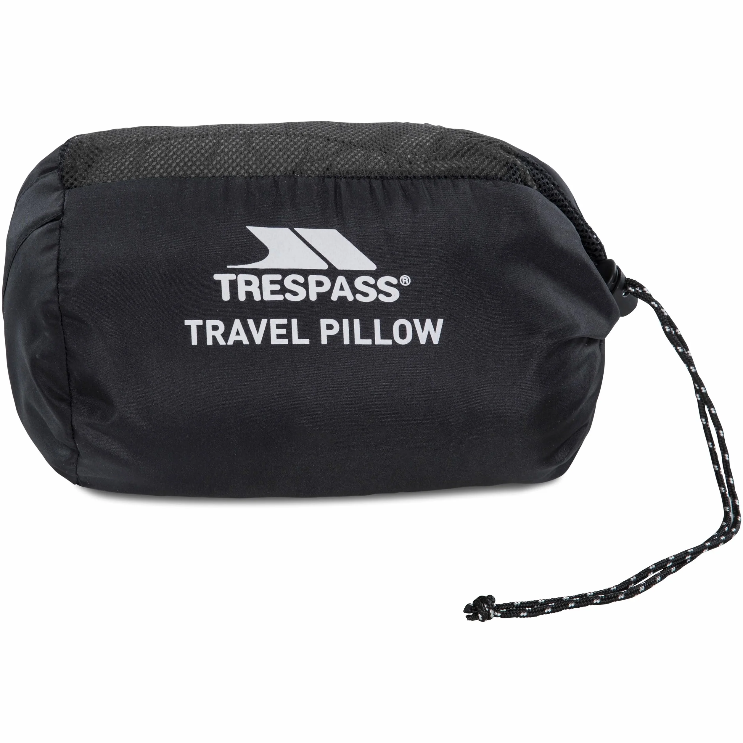 Trespass Unisex's SNOOZEFEST lekka kompaktowa poduszka na kemping i podróż, granit, 35 x 23 cm