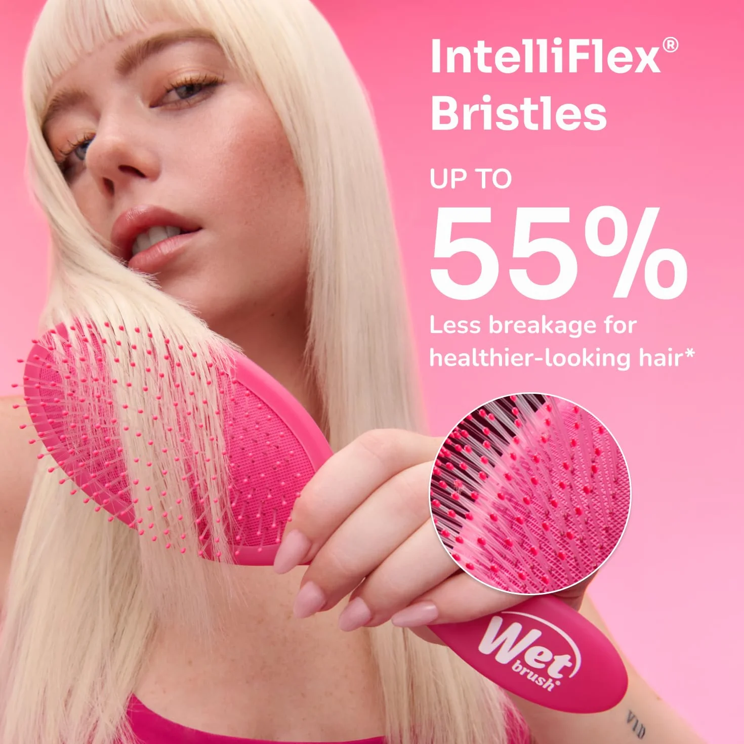 Wetbrush Shine Enhancer Hairbrush Pink