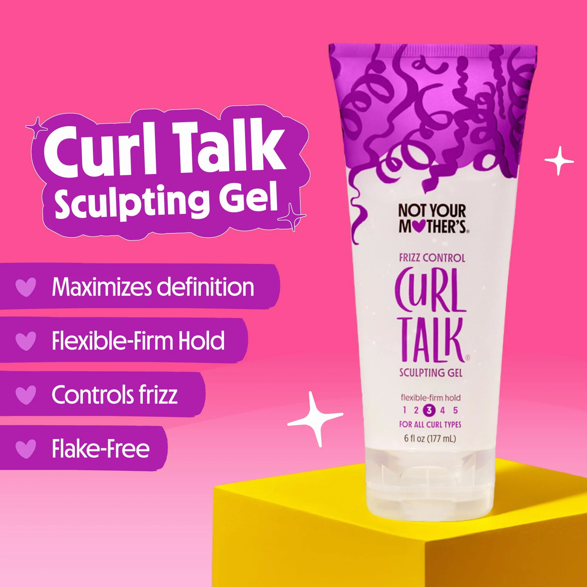 Not Your Mother's Curl Talk Żel do rzeźbienia i krem definiujący 2-pak 177,4 ml do włosów kręconych