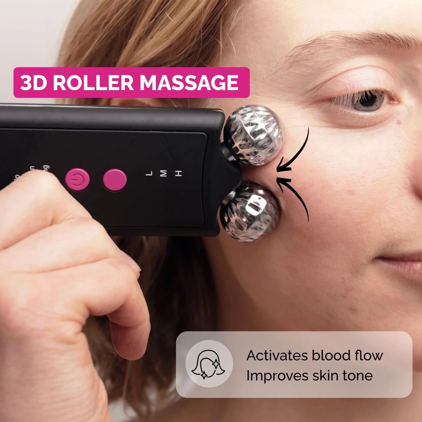 Gess Mamba Ultradźwiękowa Peeling Do Skóry Elektryczny Skin Scrubber Twarzy Oczyszczacz Porów