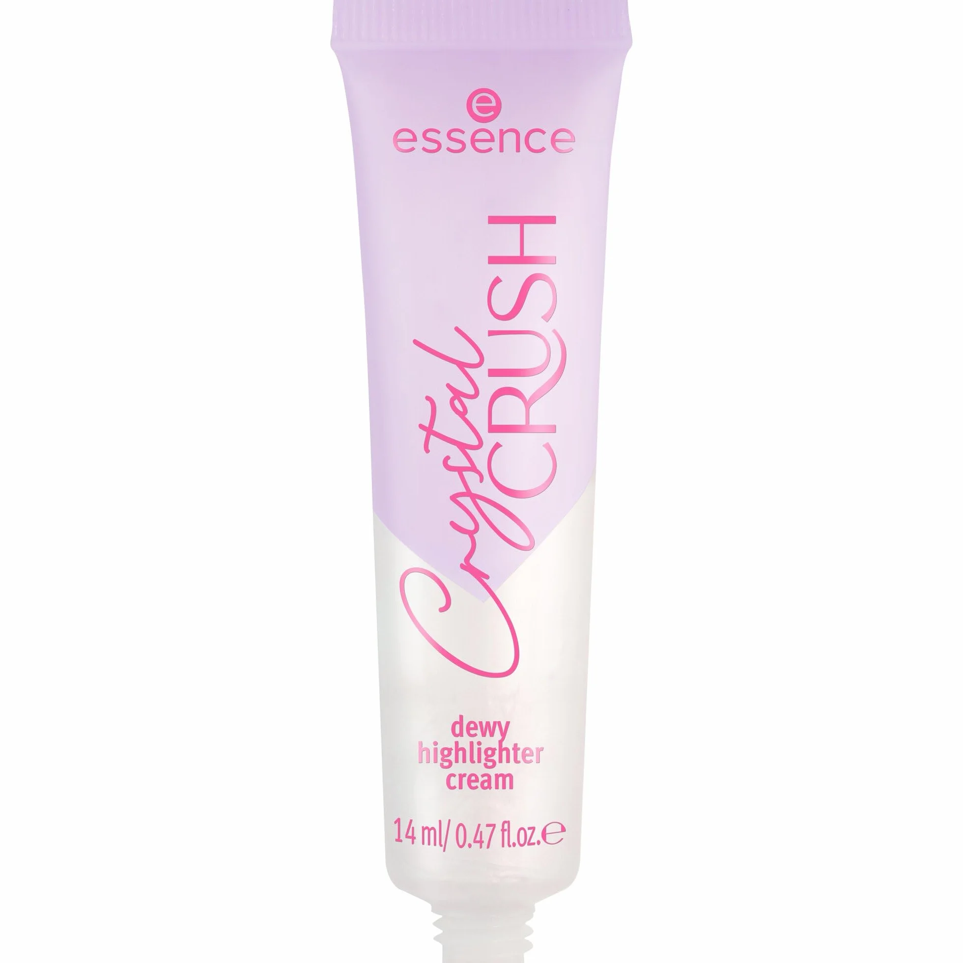 essence Kremowy rozświetlacz CRYSTAL CRUSH dewy highlighter cream, naturalny, błyszczący, mieniący się (14ml)