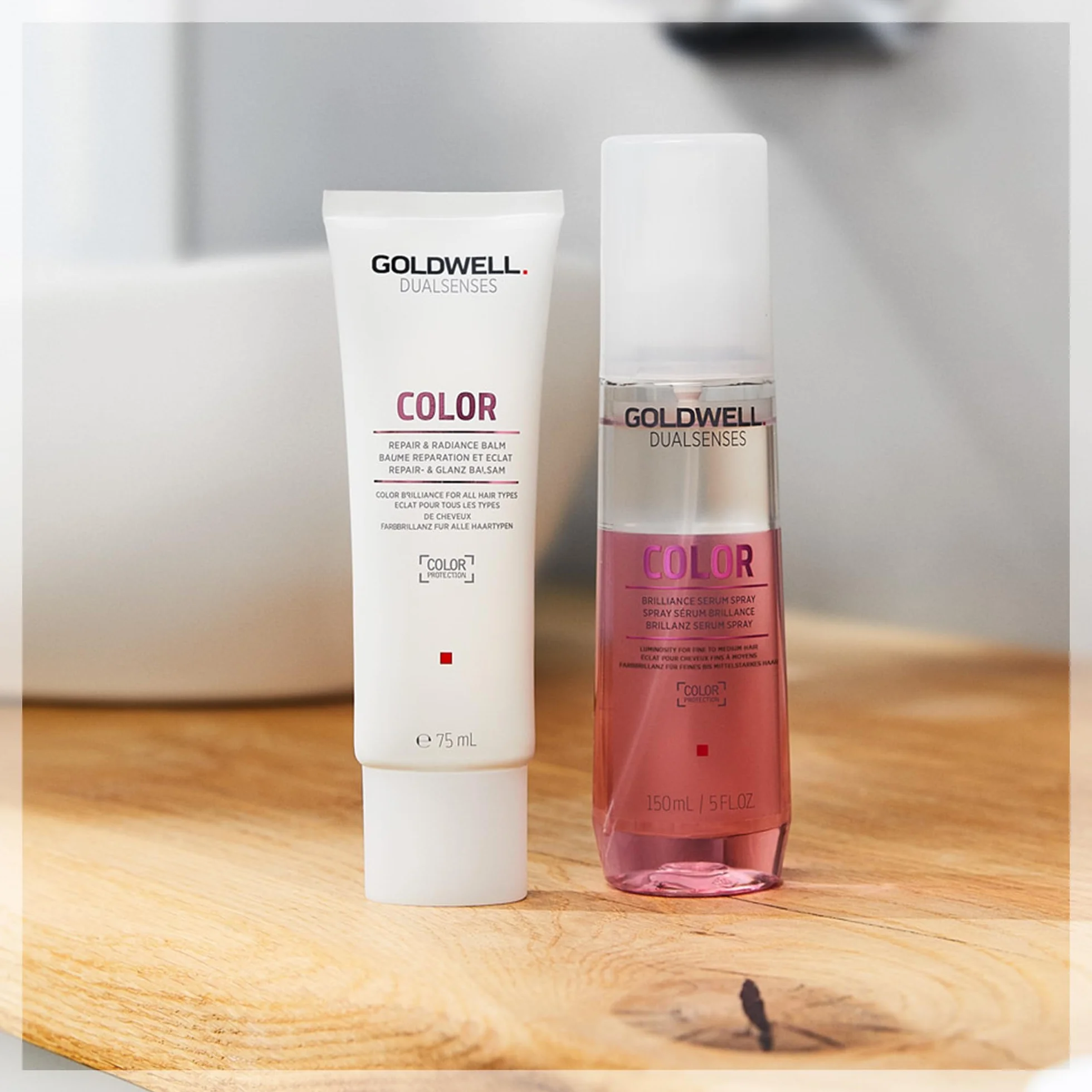 Goldwell Dualsenses Color Brilliance Serum Spray do włosów delikatnych i średnich, 150 ml