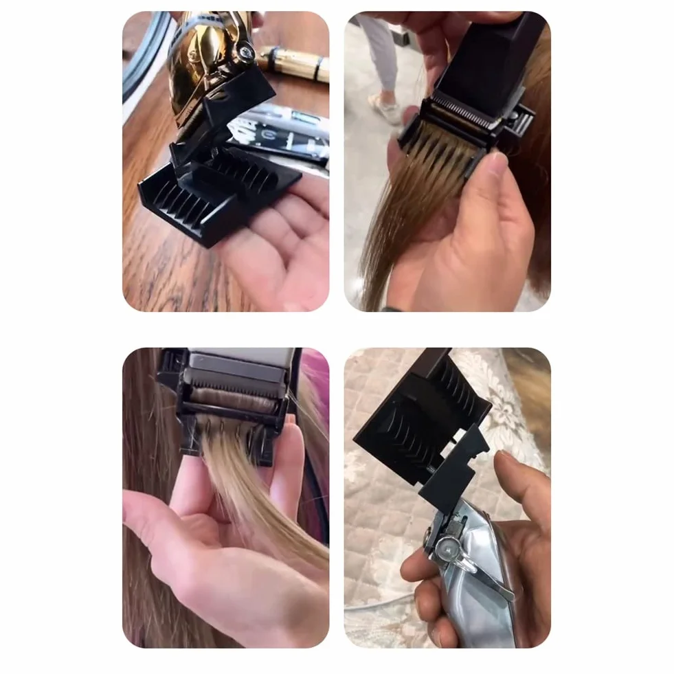 1 sztuka Clipper Guard trymer nasadka do narzędzi fryzjerskich do usuwania rozdwojonych końcówek włosów