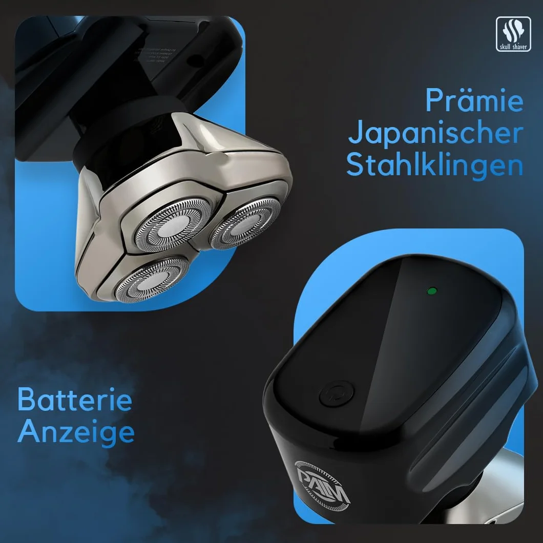 Skull Shaver Palm Elektryczna Maszynka do Włosów i Twarzy (Wtyczka UE)