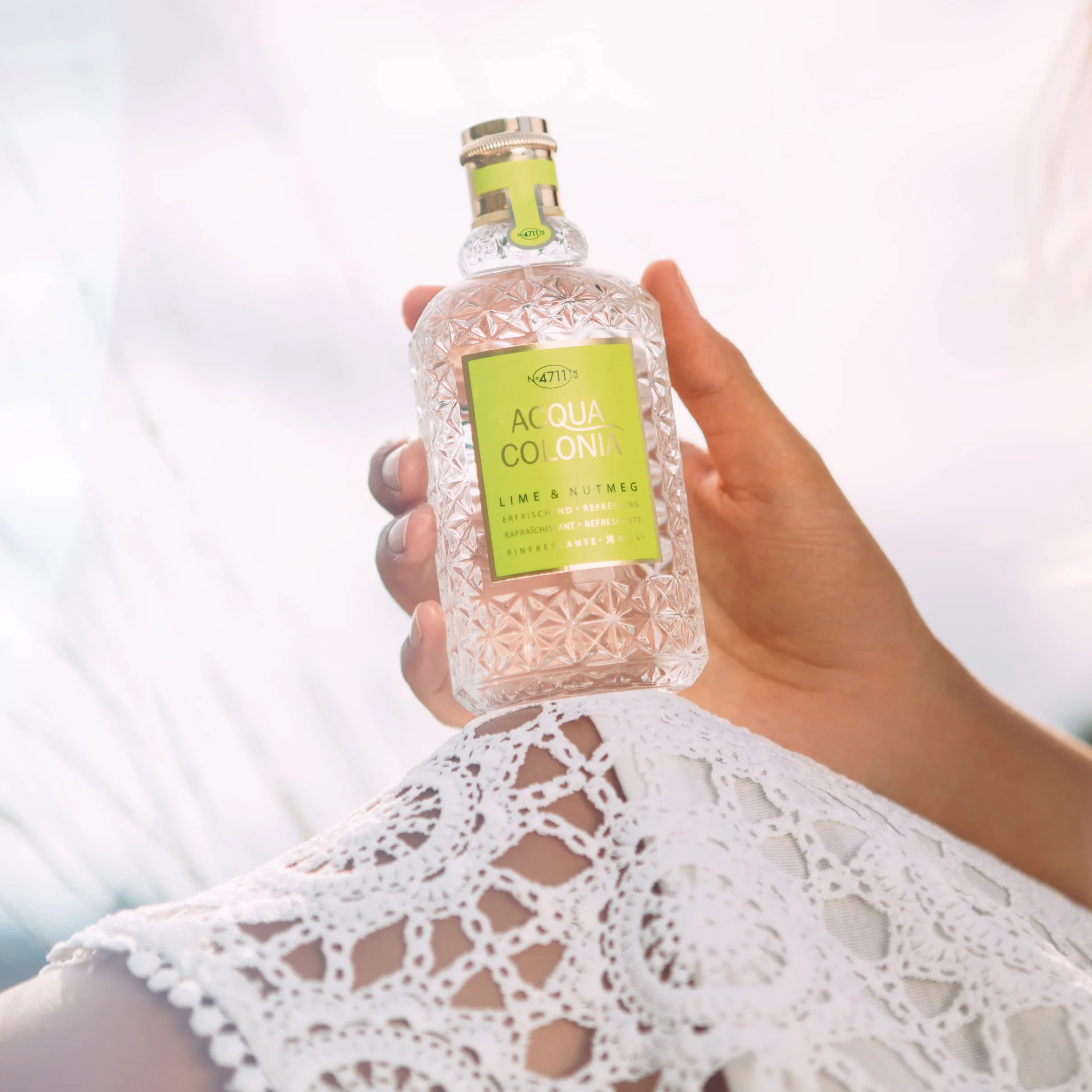 4711 Acqua Colonia® Lime & Nutmeg woda kolońska – orzeźwiająca – wellness dla zmysłów | 100 ml Natural Spray