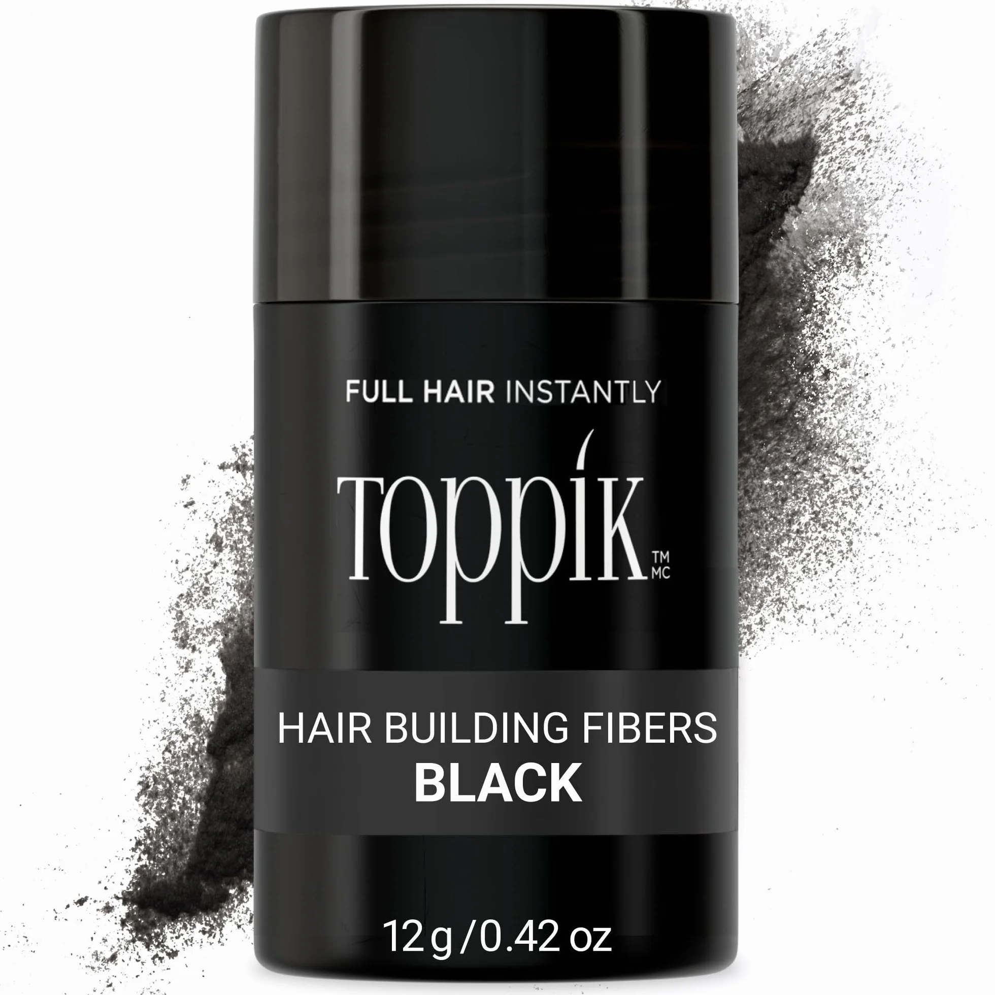 Toppik Hair Building Fibre Powder Medium Brown - Korektor do Włosów, Brody