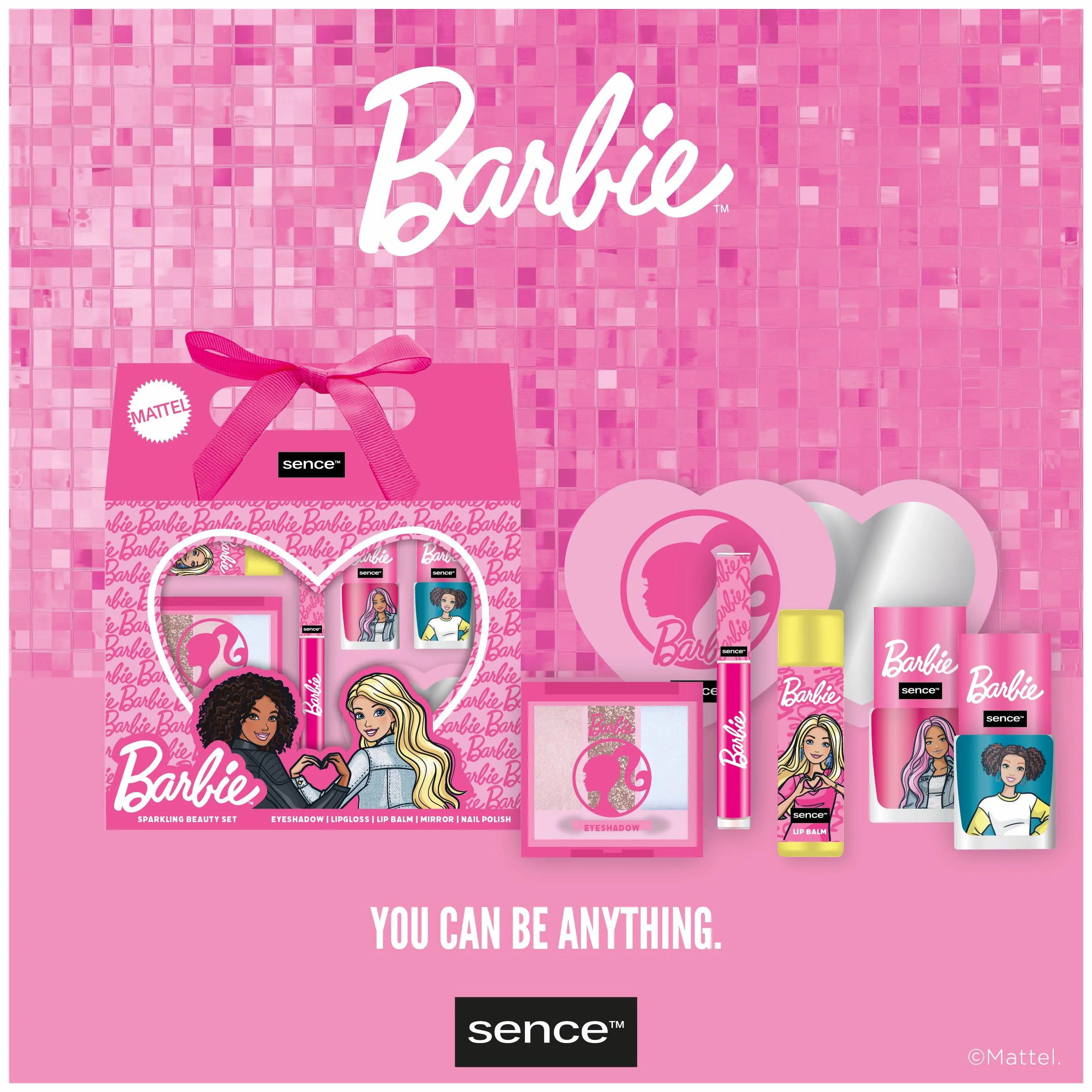 Barbie Beauty 6-częściowy zestaw do pielęgnacji twarzy