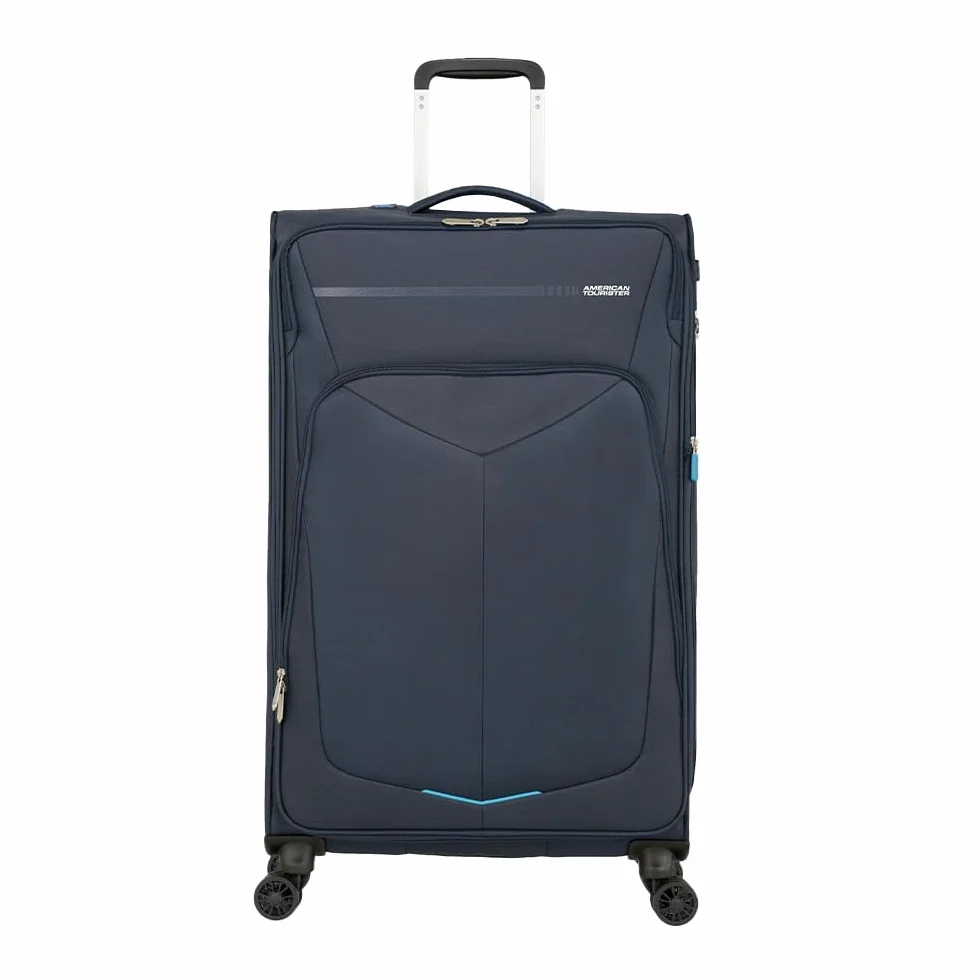 American Tour Master Summerfunk Suitcase, Blue (Navy), 79 cm, 119 litrów