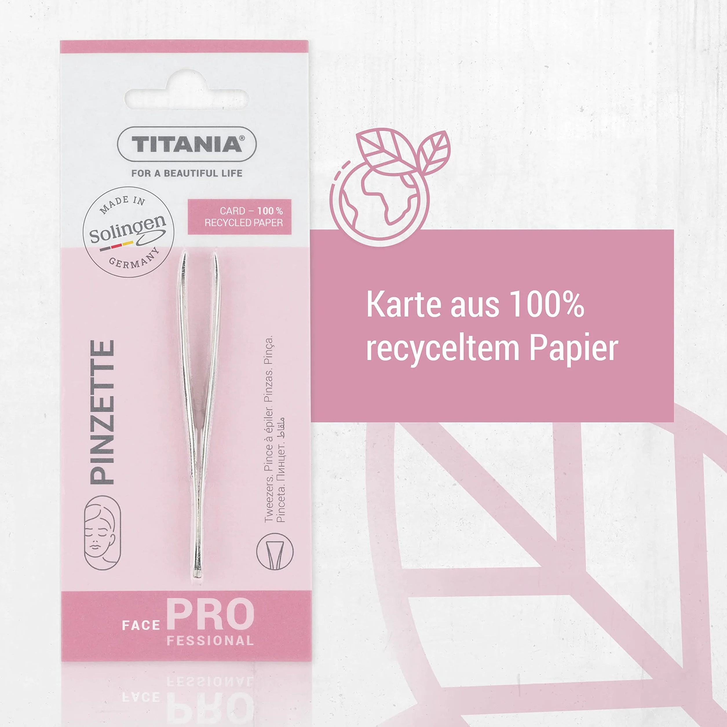 Pęseta Titania – proste opakowanie 1 x 12 g