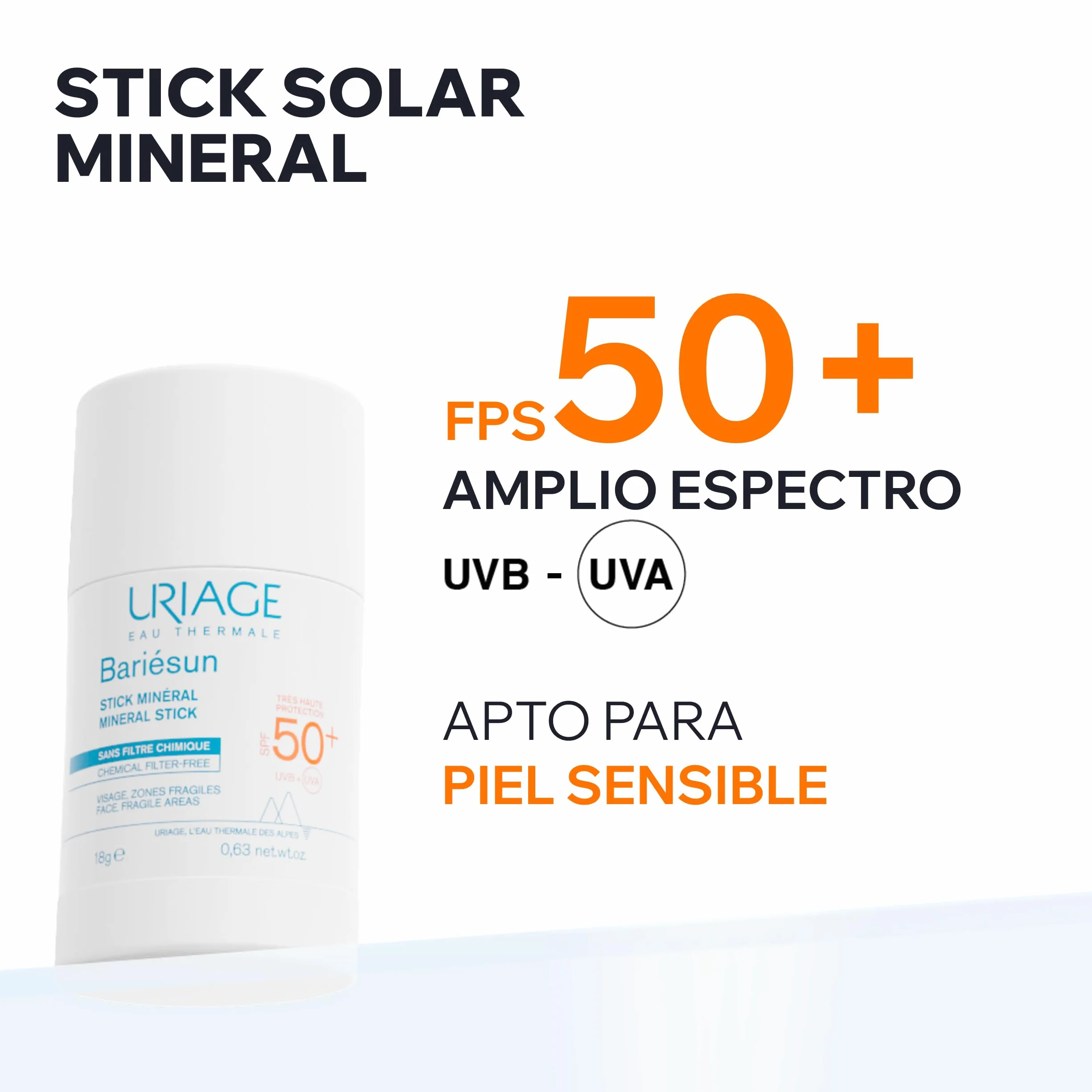 Uriage Bariésun Mineral Stick SPF50+