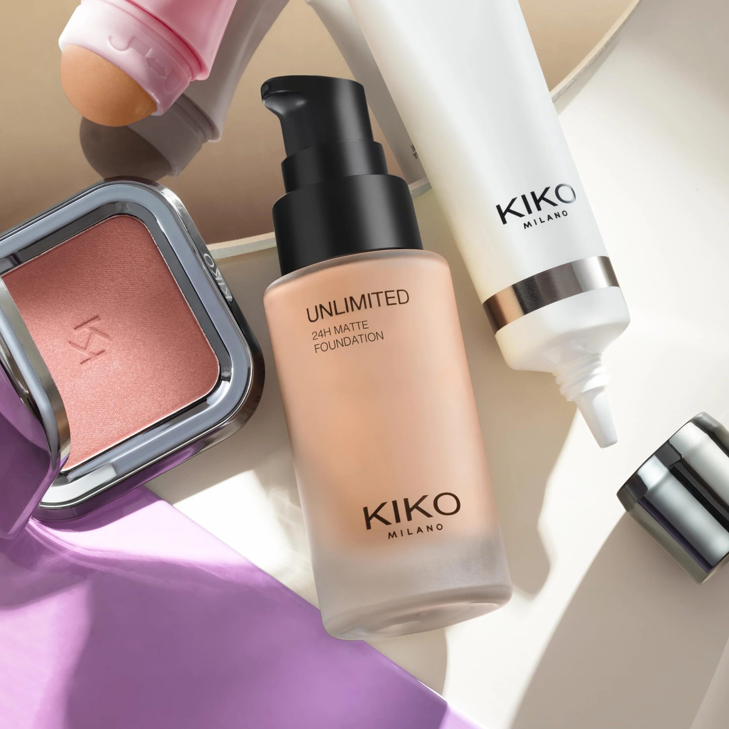 KIKO Milano Unlimited 24H Matte Foundation 1 NG, Trwały Matowy Podkład W Płynie O Działaniu Do 24 Godzin