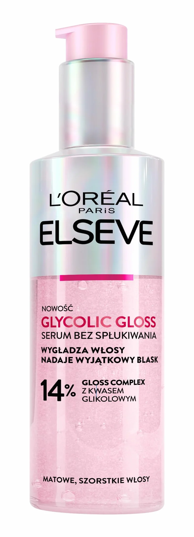 Elseve Glycolic Gloss Serum bez spłukiwania do włosów 150Ml