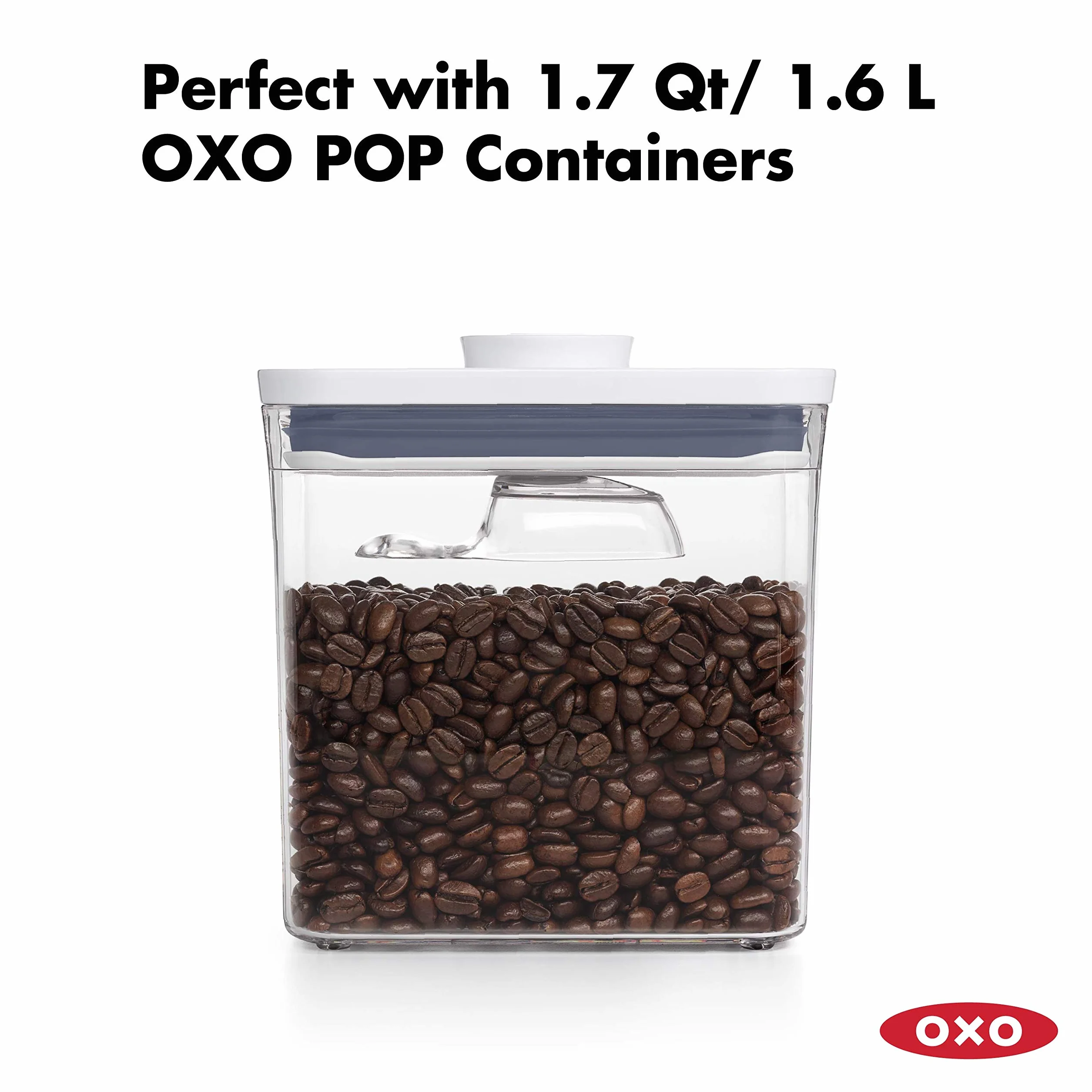 OXO Good Grips POP łyżeczka do dozowania kawy – miarka do pojemnika OXO Pop o pojemności 2,1 l i nie tylko