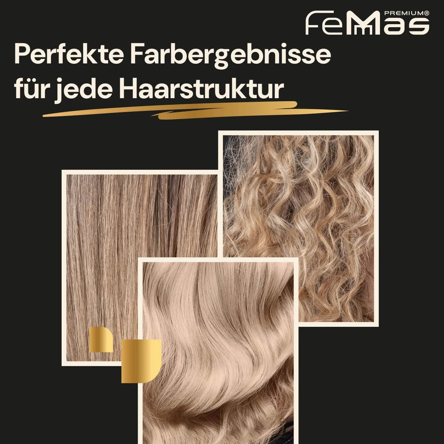 FemMas Zestaw do rozjaśniania proszek 100 g krem utleniający 100 ml do włosów blond 9 poziomów tonowania