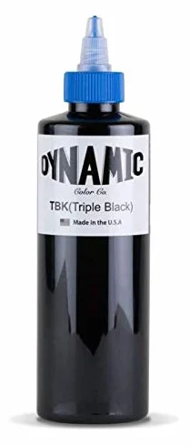 Dynamic Triple Black Tribal 240 ml profesjonalny atrament kaligraficzny