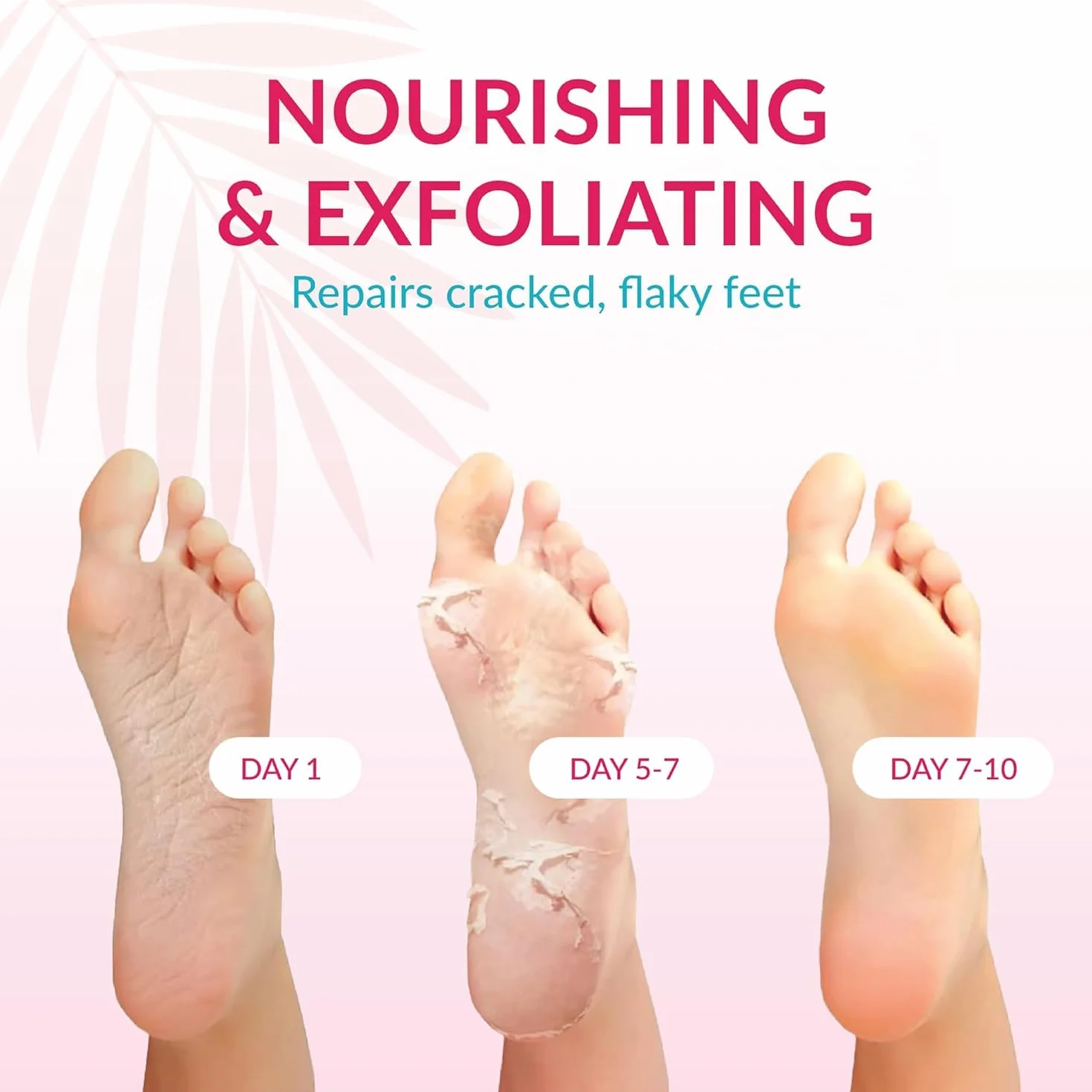 Summer Foot Premium maska do stóp do usuwania zrogowaciałego naskórka, aksamitnie miękkie i delikatne stopy po jednym zastosowaniu, przetestowana dermatologicznie, instrukcja obsługi w jęz. niemieckim