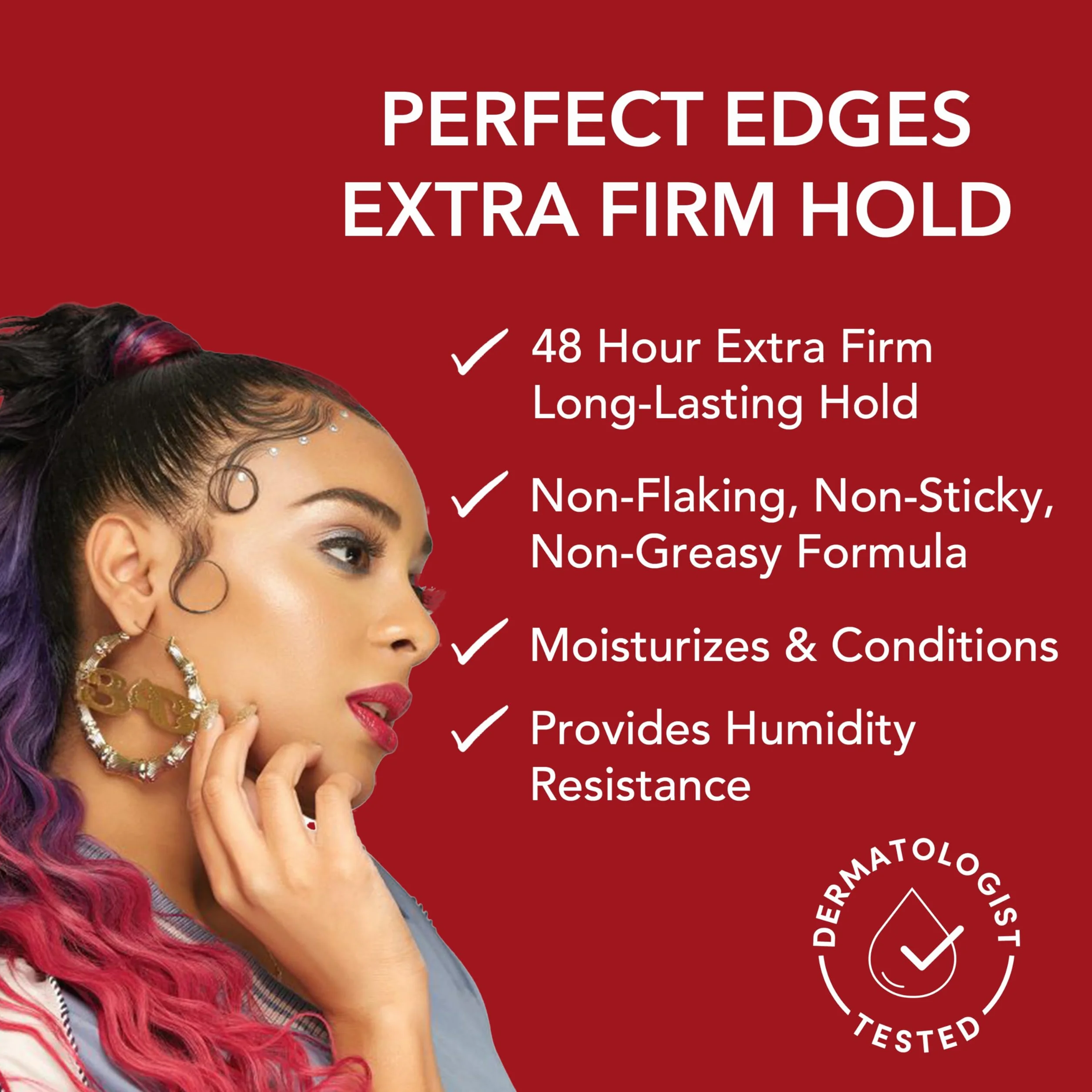 Creme of Nature Argan Perfect Edges żel z olejkiem arganowym do włosów kręconych bez siarczanów 48h trzymanie 63,7ml