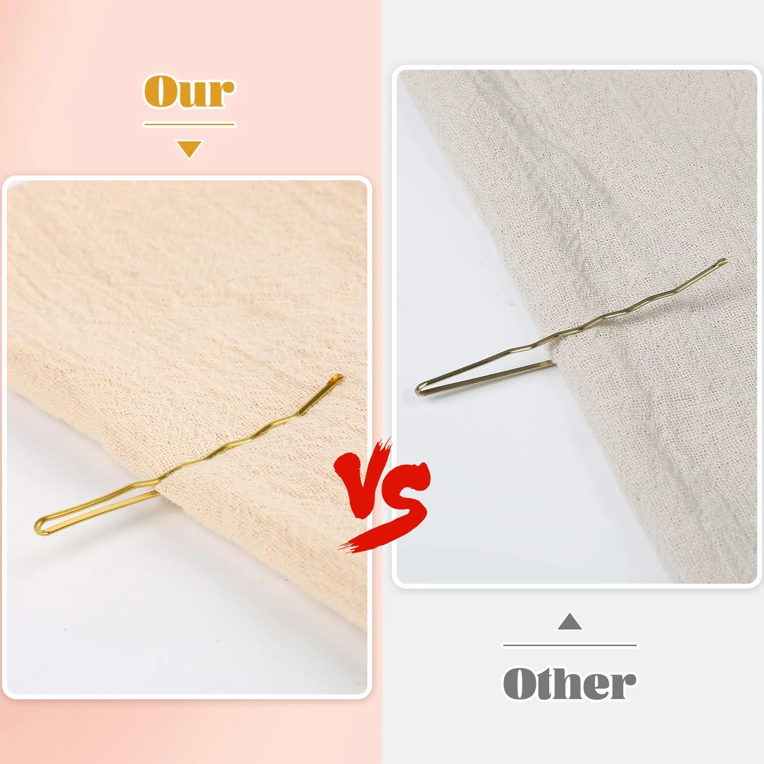 985 sztuk spinek do włosów Bobby Pins, 5-7 cm, złote spinki do włosów, francuskie spinki do włosów dla kobiet, dziewcząt, zestaw gumek do włosów z pudełkiem do przechowywania