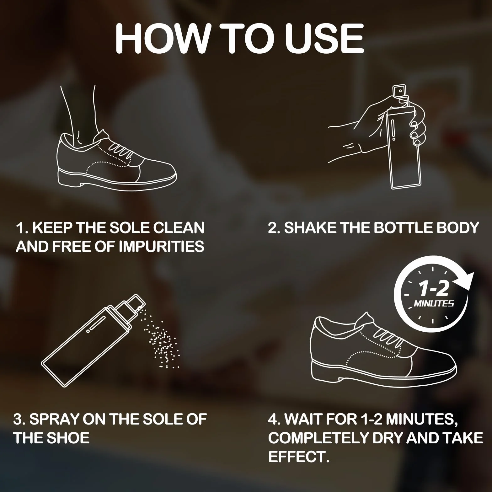 LAMXIN Spray do butów do koszykówki 113 ml, buty ze sprayem krawędziowym do koszykówki zapewniają przyczepność, używane do czyszczenia i poprawy przyczepności butów do koszykówki, biały