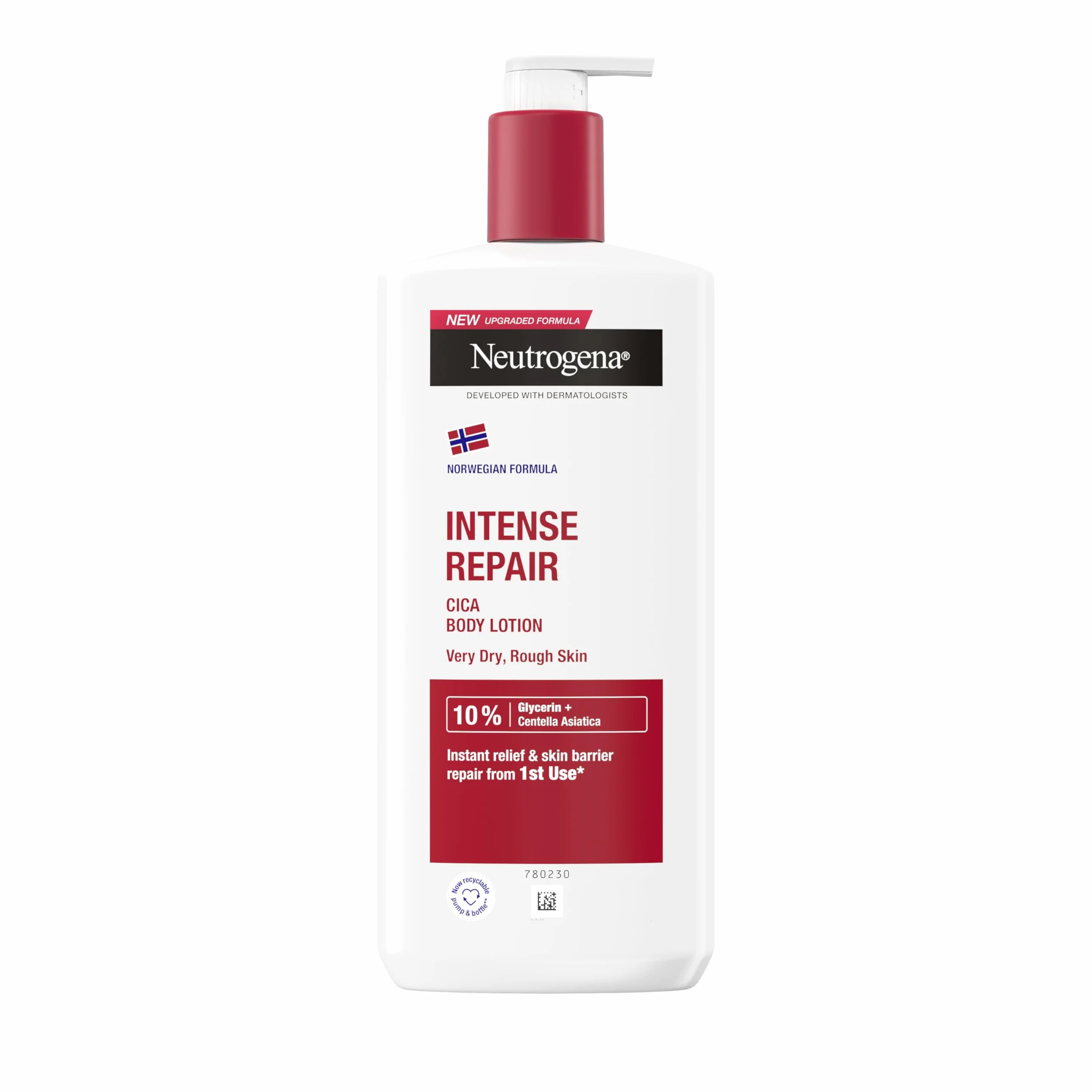 Neutrogena Formuła Norweska Intensywnie Regenerujący Balsam do Ciała z CICA 400ml