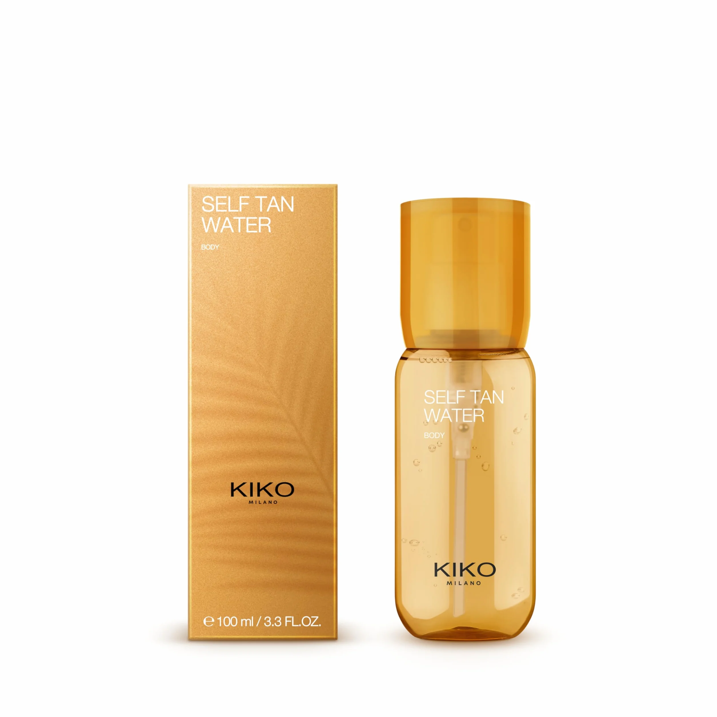 KIKO Milano Self Tan Water Body, Nawilżająca Woda Samoopalająca Do Ciała Z Kwasem Hialuronowym