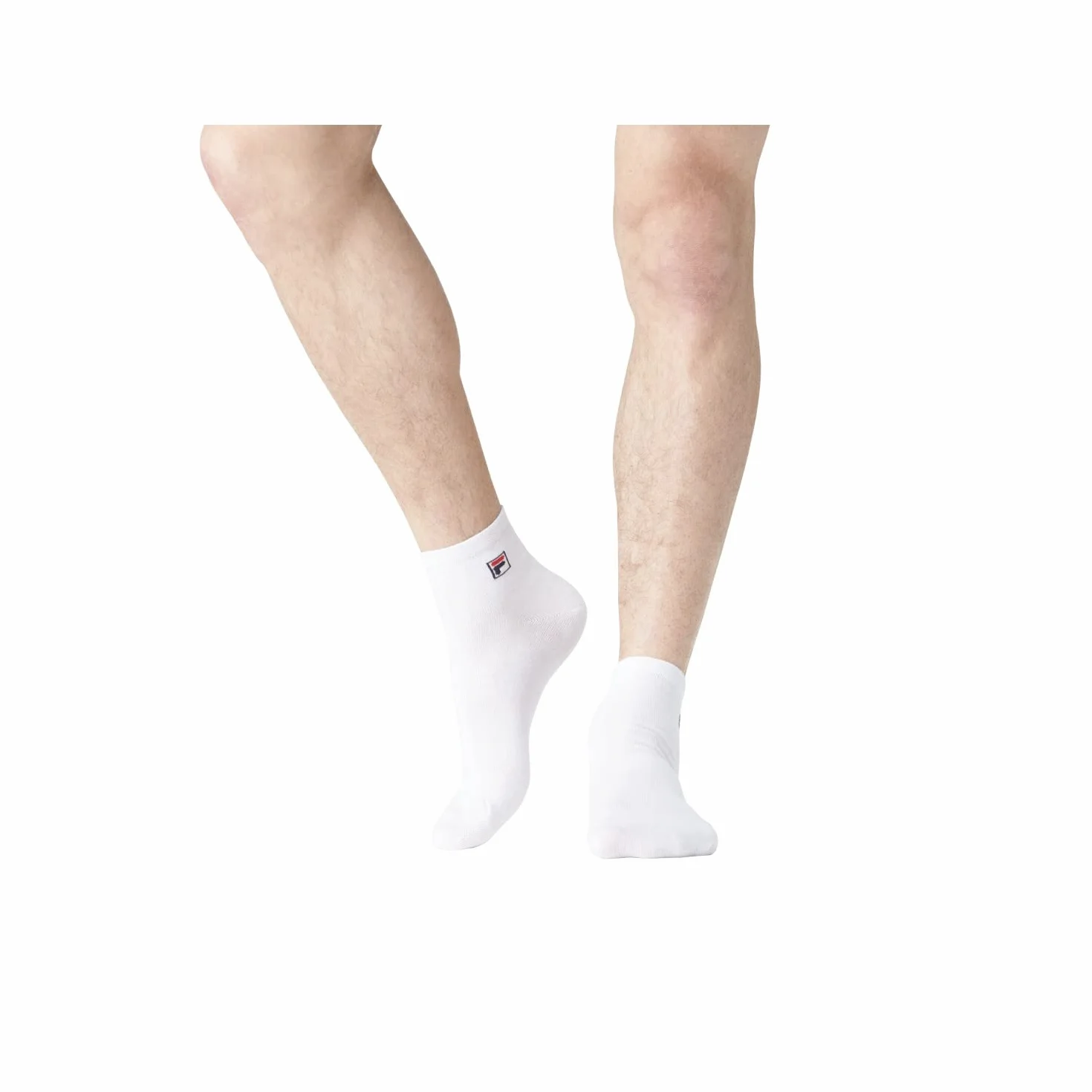Fila Męskie skarpety sportowe (6 szt.), Biały (Blanc B1 - Bl), 43-46 EU