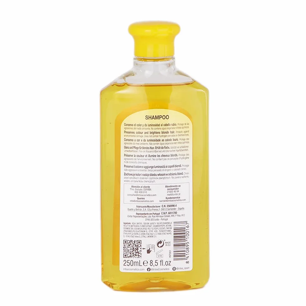 Camomila Intea Blond Refleks szampon do włosów blond 250 ml + odżywka do włosów blond 250 ml, z ekstraktem z kwiatów rumianku