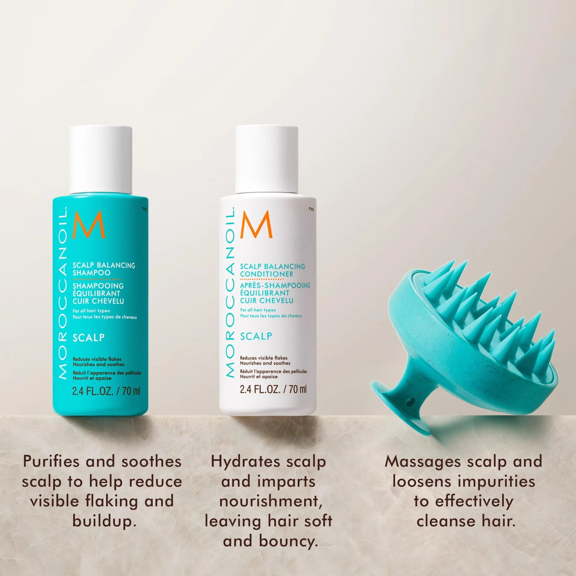 Zestaw startowy Moroccanoil do skóry głowy