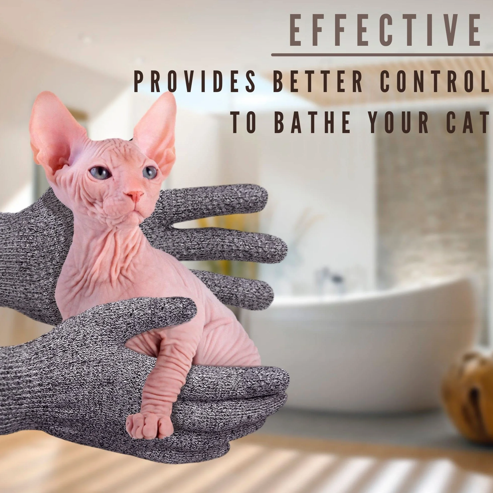 Sphynx bezwłosowe koty karbonizowane bambusowe rękawice do kąpieli złuszczające węgiel bambusowy prysznic peeling do ciała