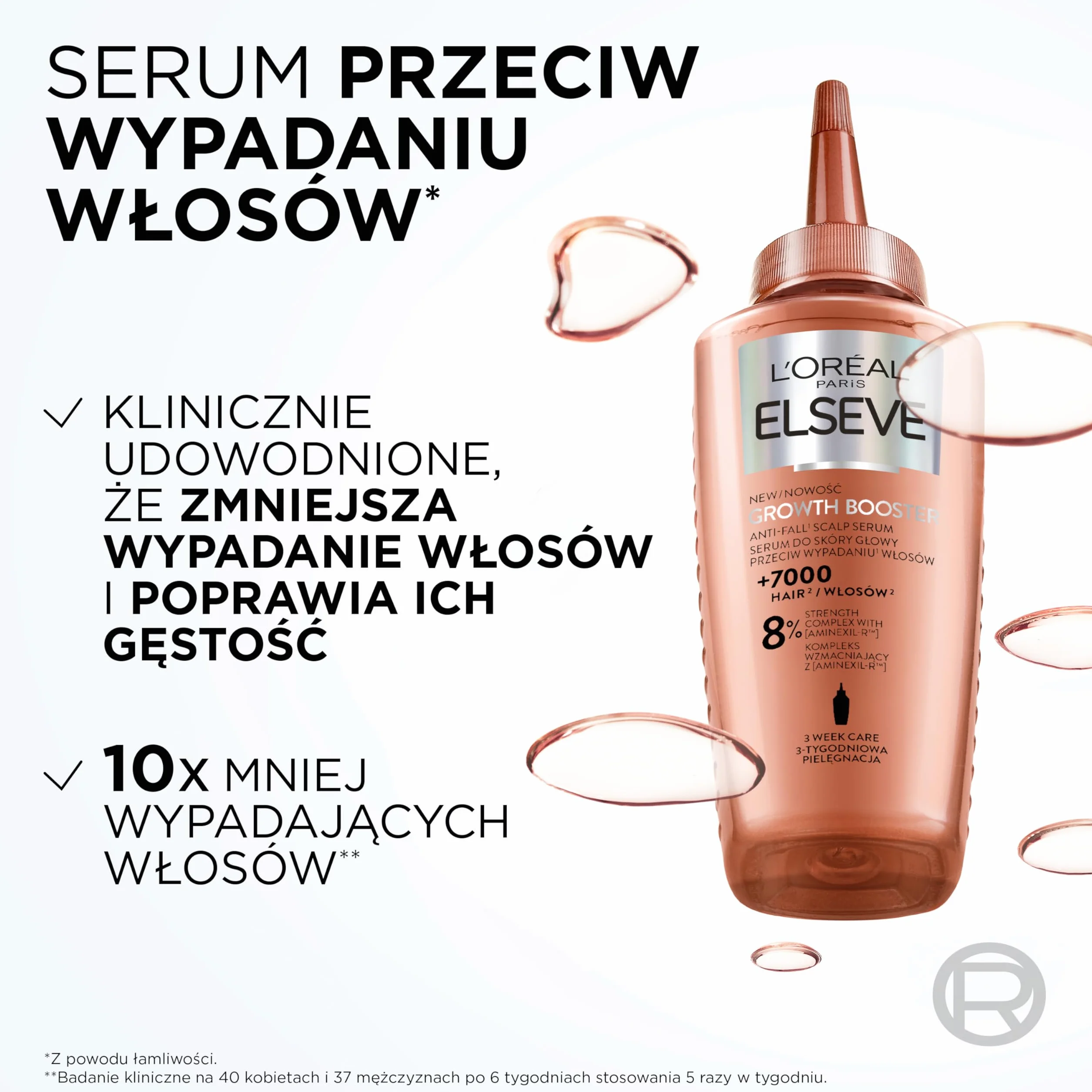 L'Oreal Paris Elseve Growth Booster serum do skóry głowy przeciw wypadaniu włosów 102 ml