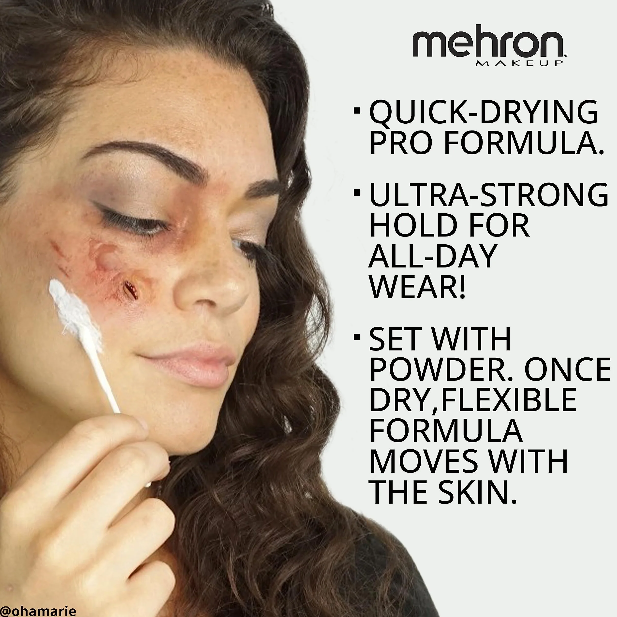Mehron Make-up Liquid Latex Light Flesh 130 ml