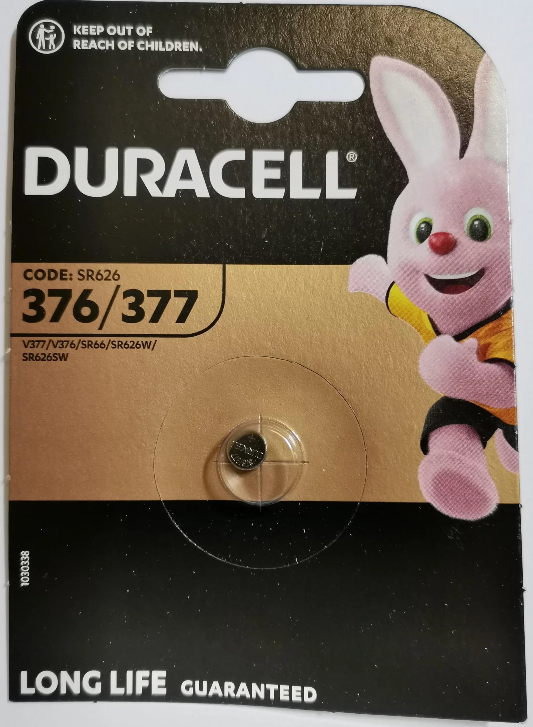 Duracell 377 SR626SW SB-AW AG4 1,55 V bateria do zegarka z tlenku srebra