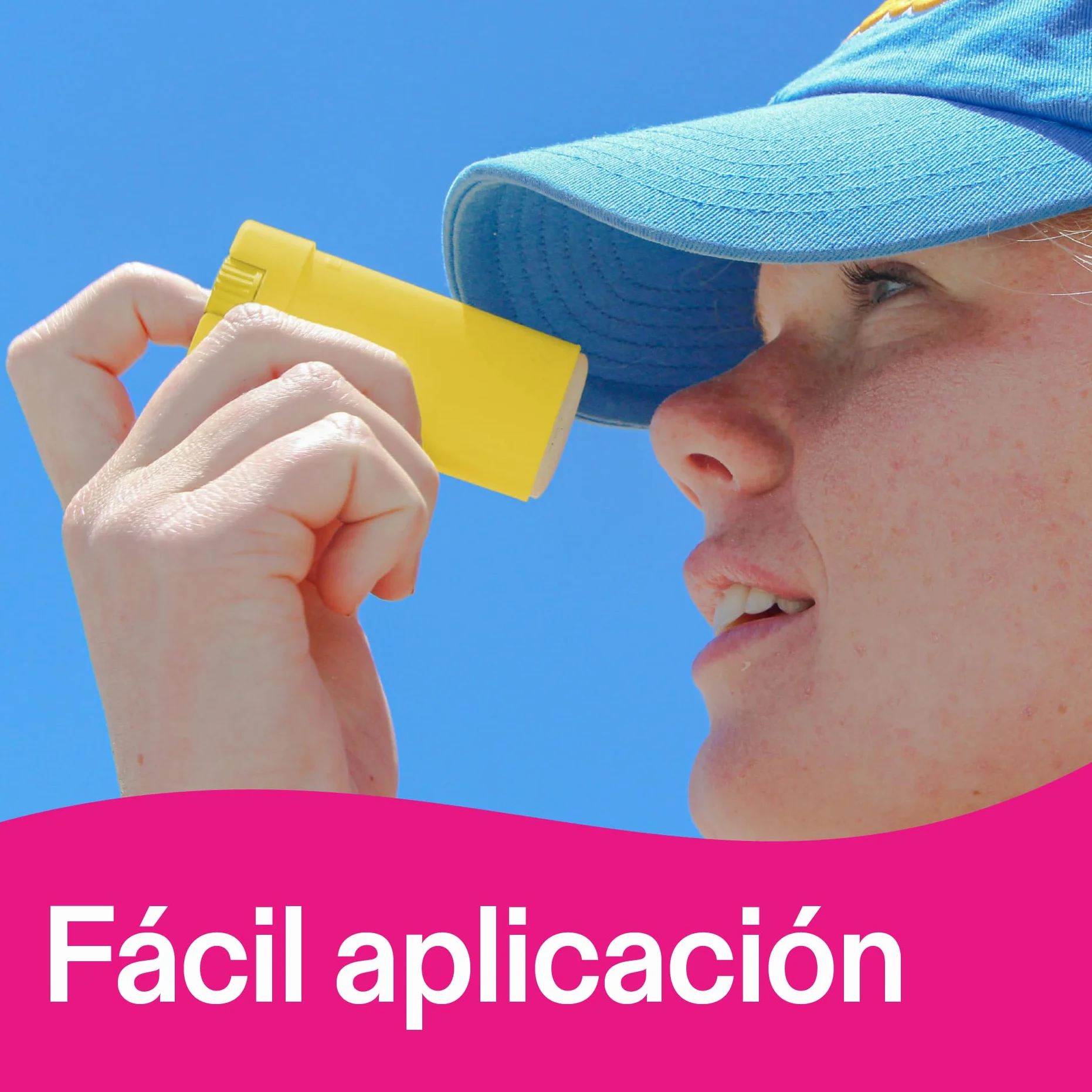 Senti2 - Solar Stick Face SPF50, Waterproof, High Protection - 20g