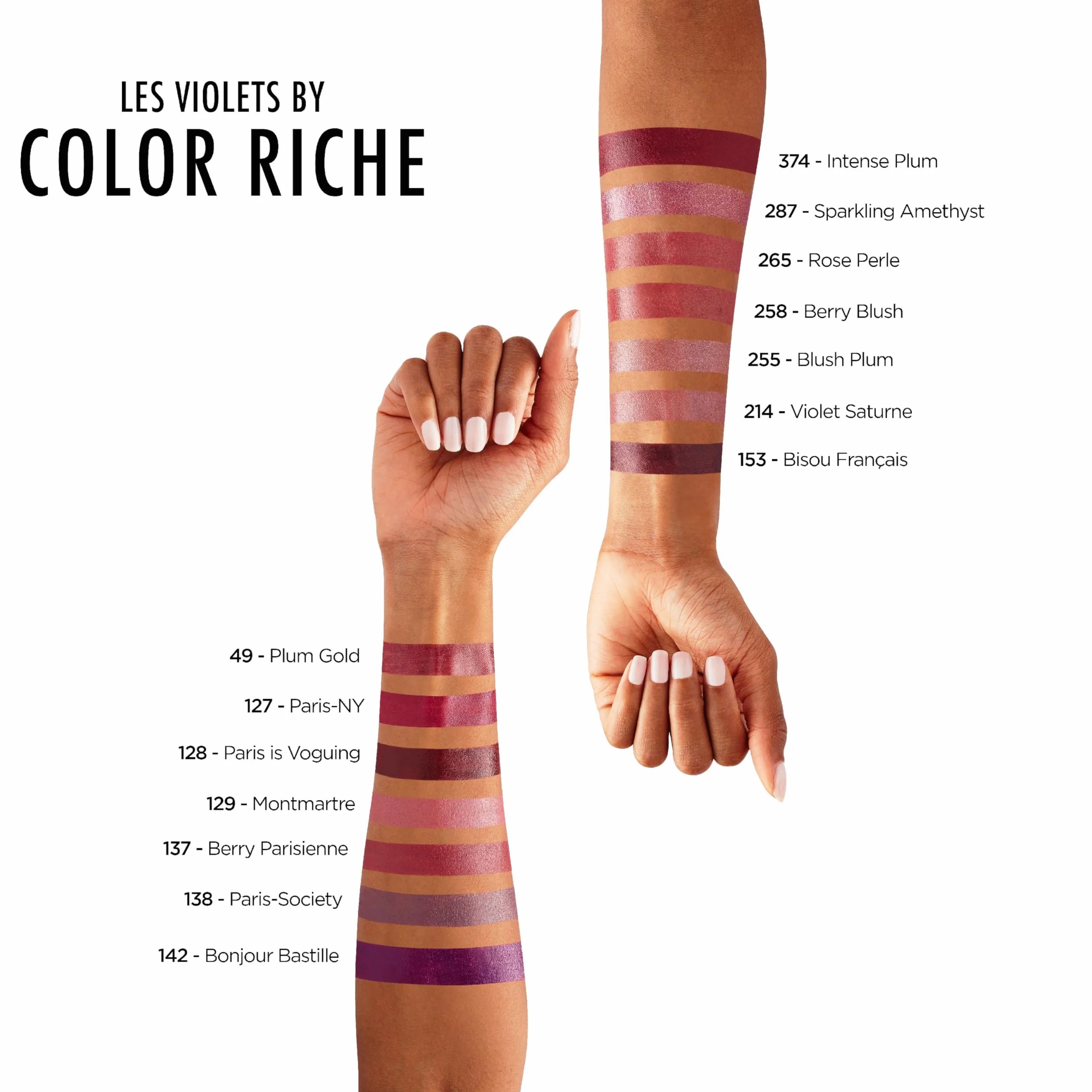 L'Oréal Paris Color Riche Satine Szminka, pomadka do ust, nawilżone, gładkie i idealnie aksamitne usta, 258 Berry Blush, 4,8 g
