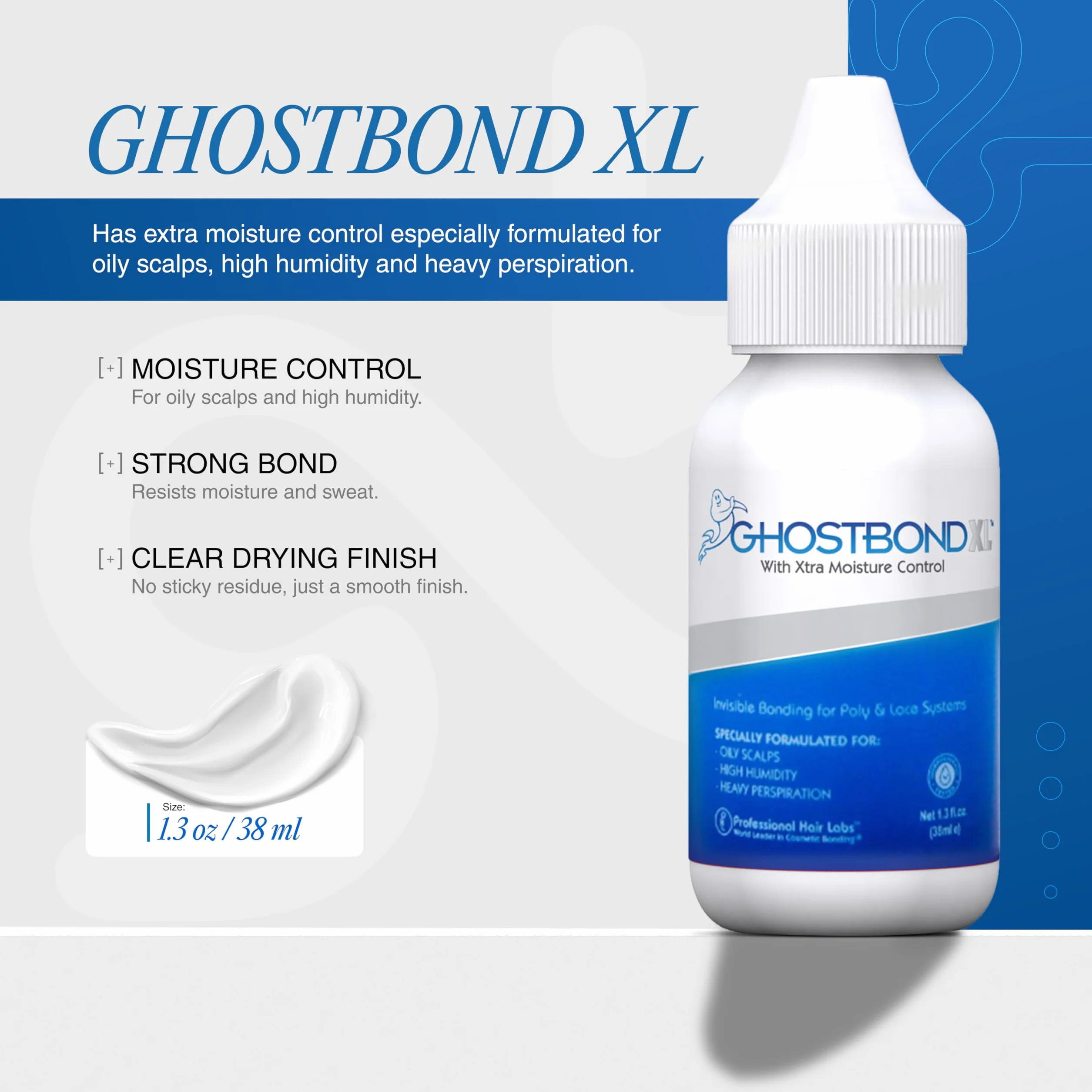 Professional Hair Labs Klej do włosów Ghost Bond, XL, 38 ml