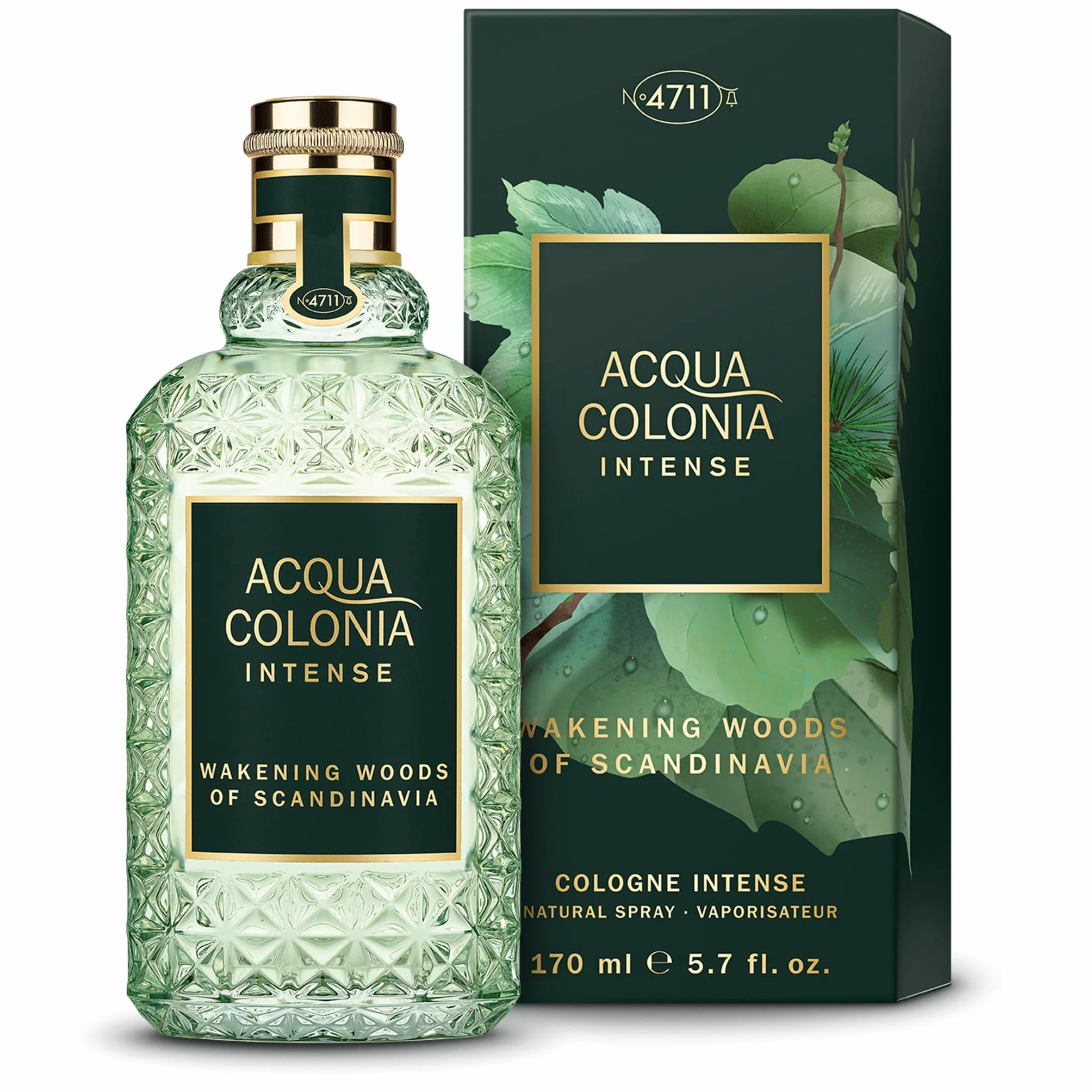 ACQUA COLONIA Intense Wakening Woods of Scandinavia woda kolońska, 170 ml