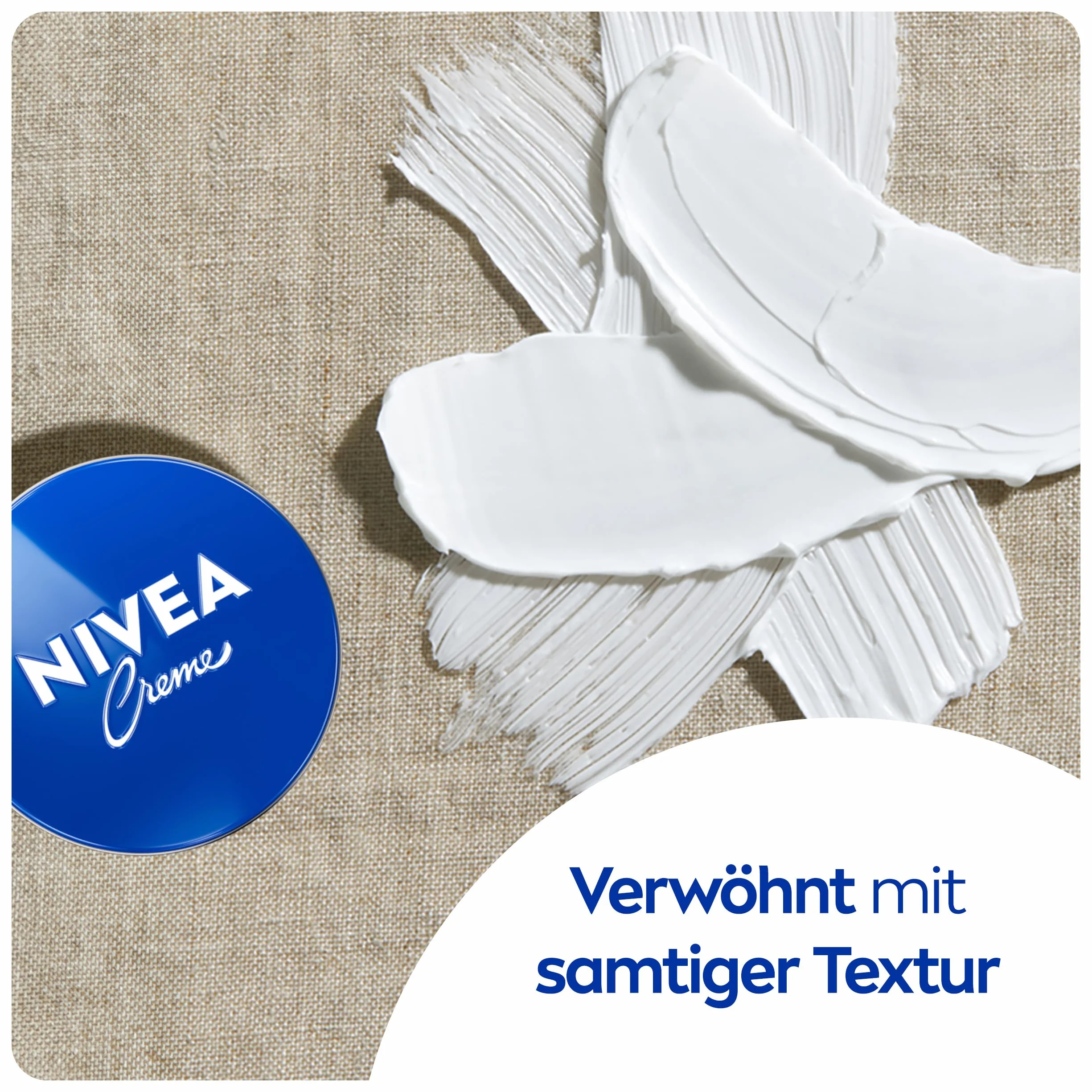 NIVEA Puszka kremowa uniwersalna pielęgnacja, klasyczny krem nawilżający do wszystkich rodzajów skóry, bogata pielęgnacja skóry z eucerytem pokrewnym (75 ml)