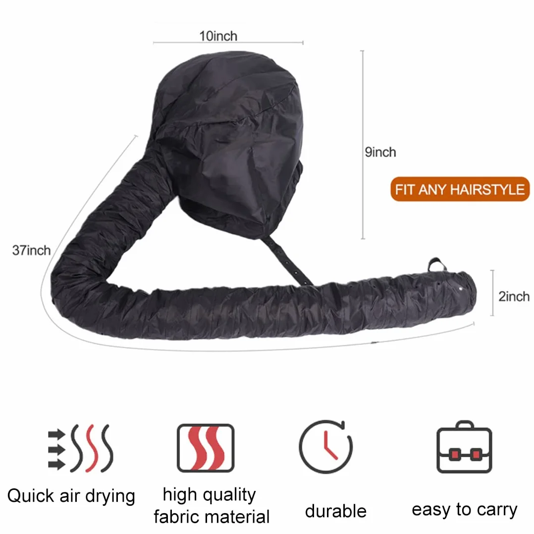 Nakładka do suszarki do włosów, maska silnikowa, turban do suszenia włosów